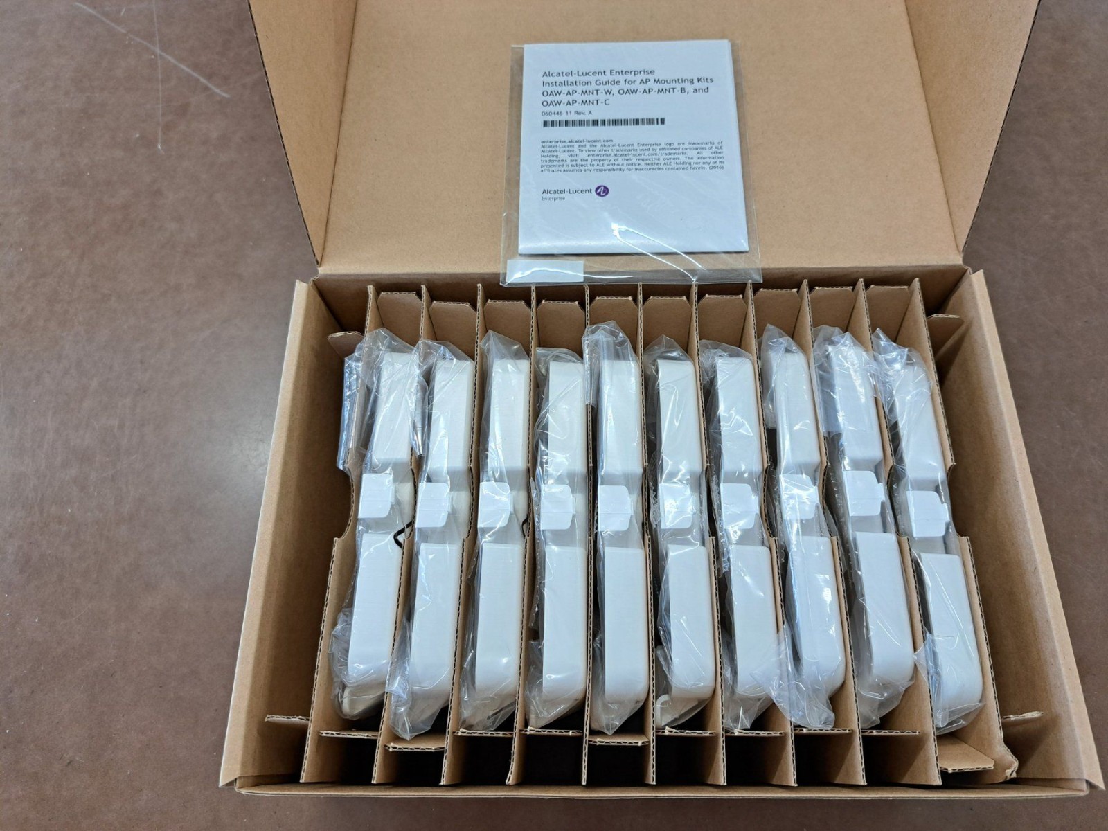 Alcatel-Lucent OAW-AP-MNT-W-10 Mounting Kit 10-Pack for OmniAccess Stellar AP