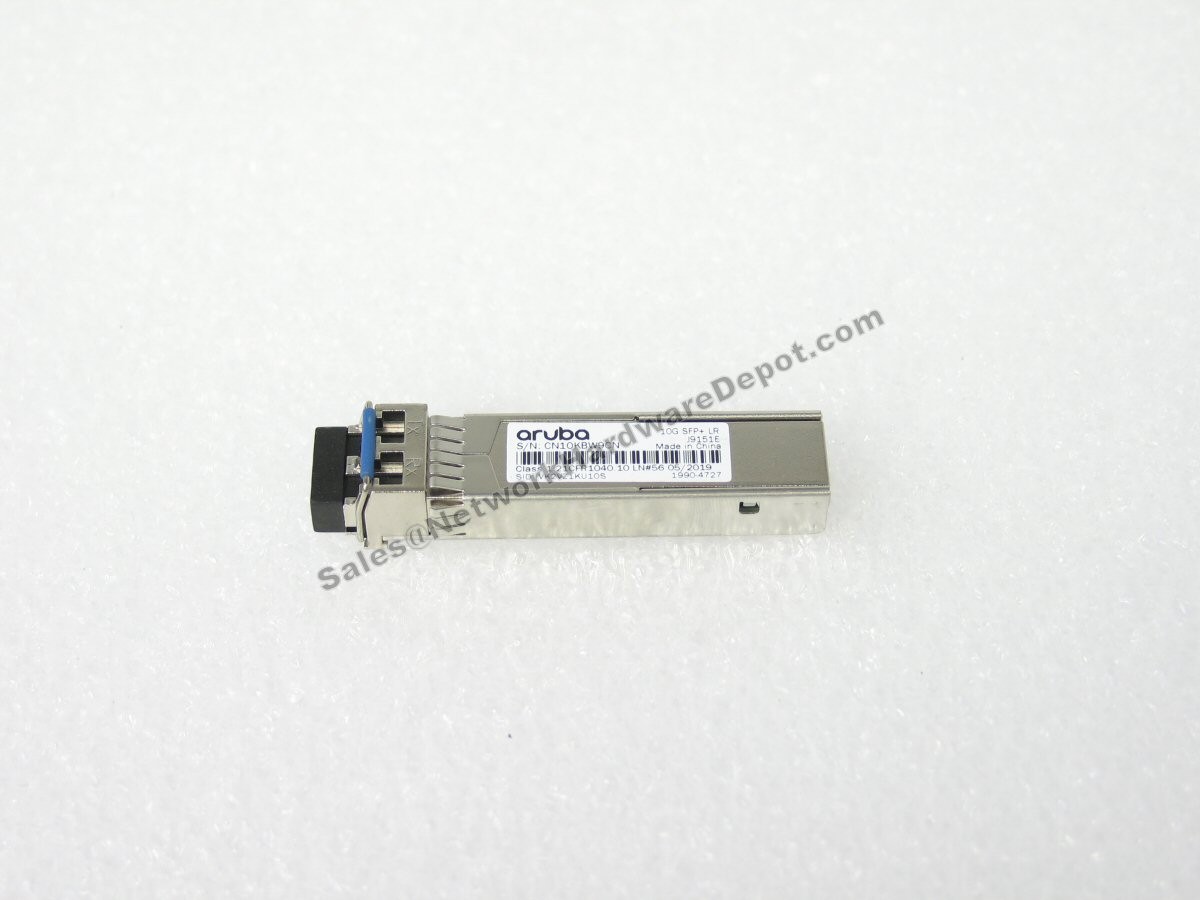 Aruba GENUINE J9151E 10G SFP+ LR 10km SMF Transceiver *1-Year Warranty*