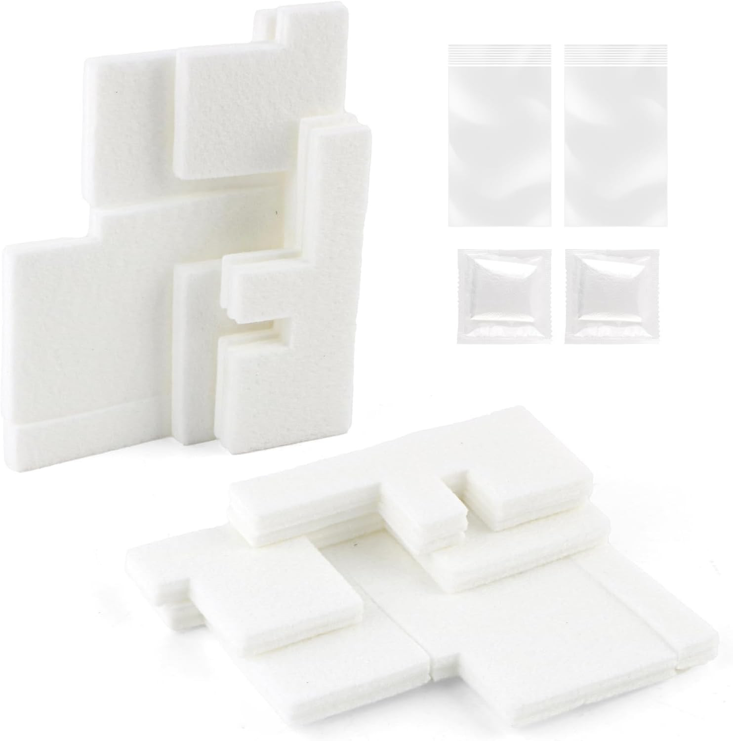 2 Pack  Waste Ink Tank Sponge Pad Compatible with PIXMA G1200 G2000