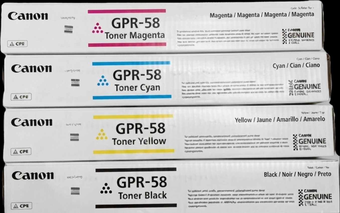 GPR-58 GENUINE CANON TONER SET