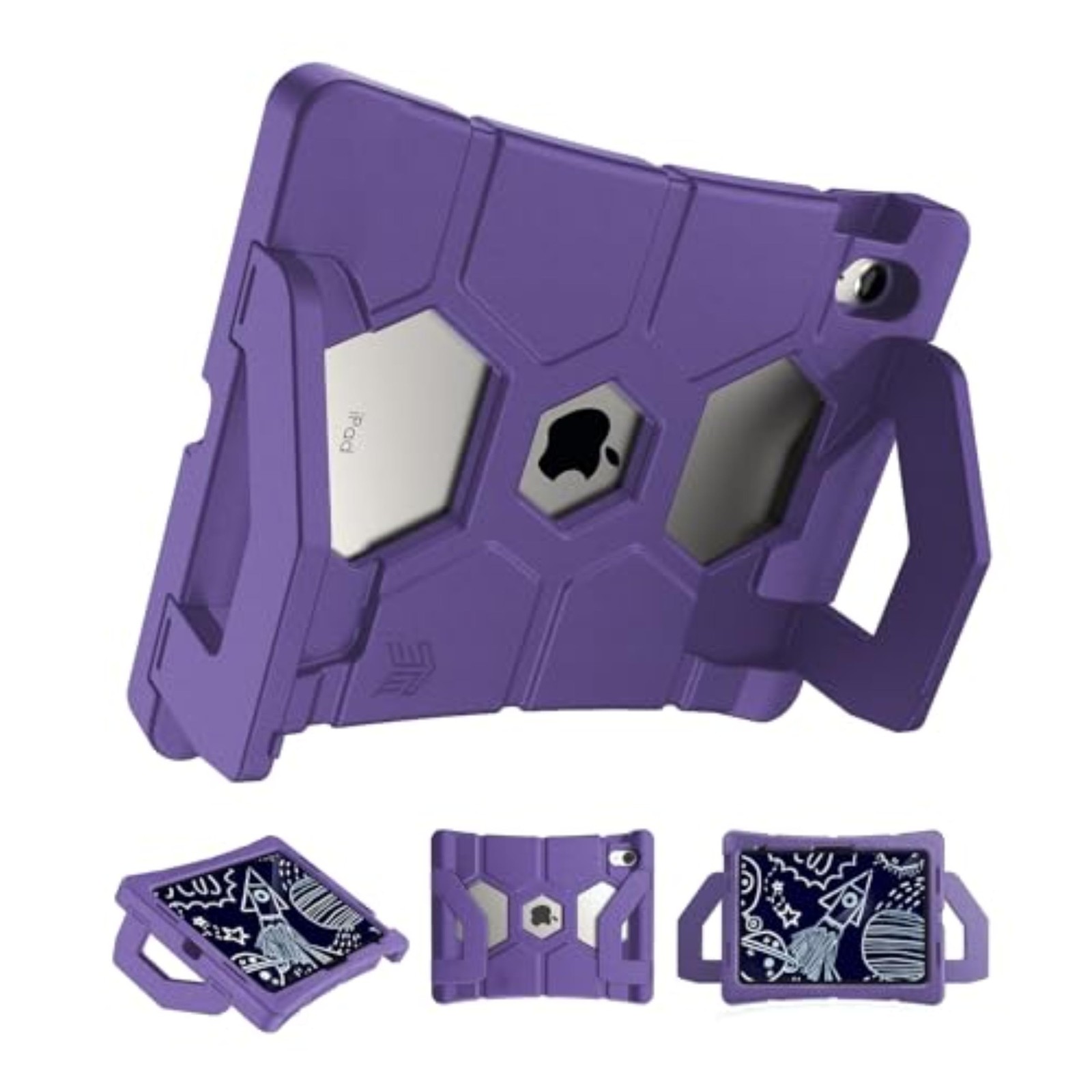 STM Duxling for iPad 10.9" 10th Gen A16 Case for Kids Stand Purple