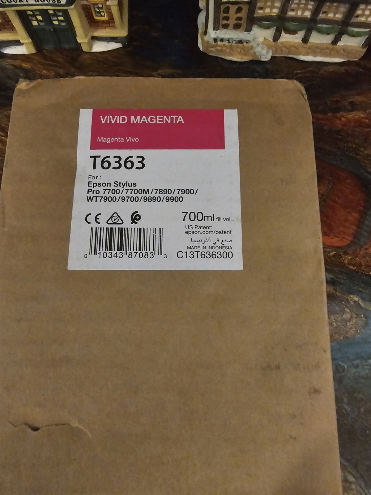 09-2022 Genuine Epson T6366 Vivid Light Magenta 700ml ink 7890/7900/9890/9900
