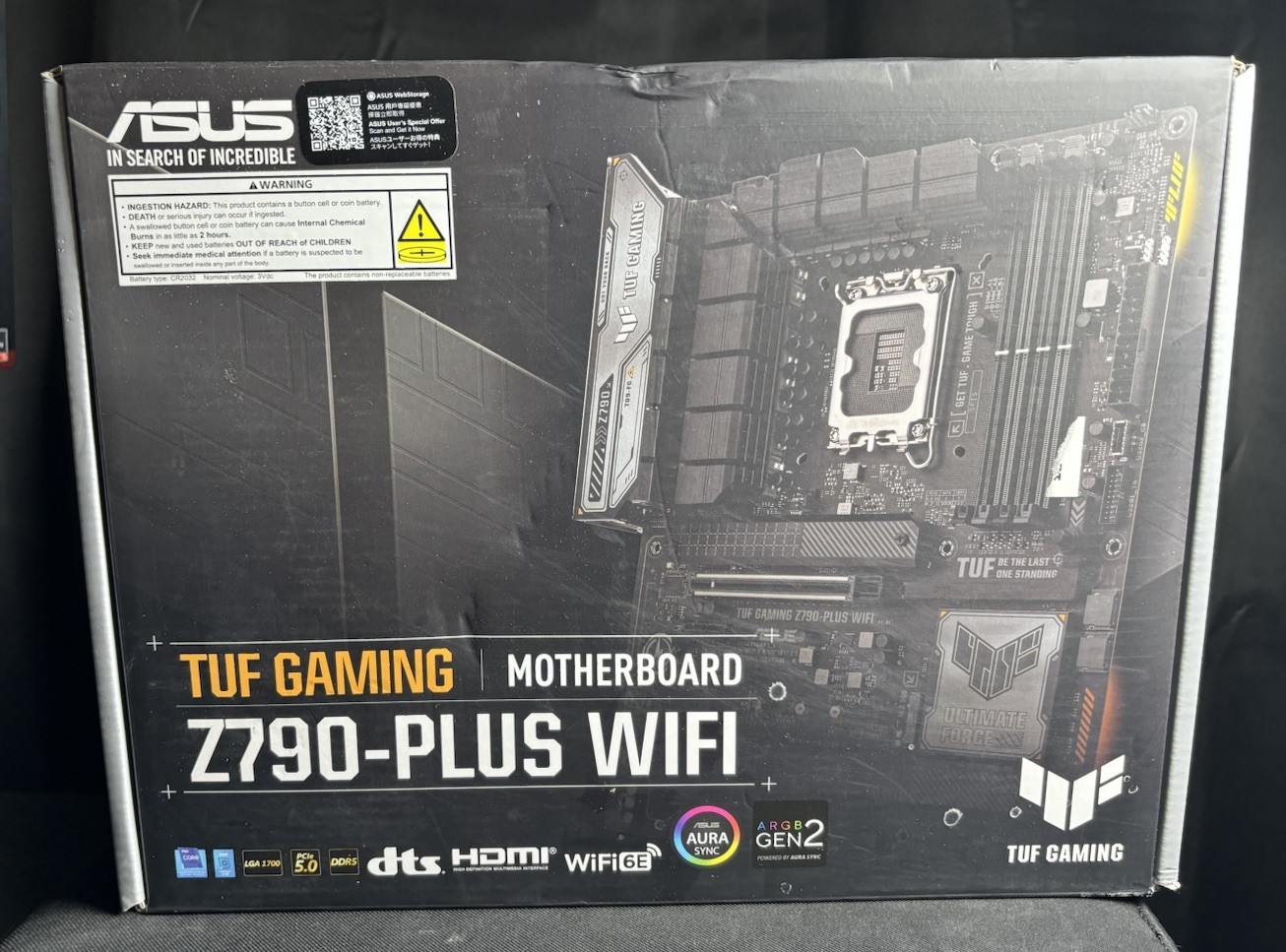 ASUS TUF Gaming Z790 Plus Wi-Fi Socket LGA-1700 Intel Z790 ATX Motherboard