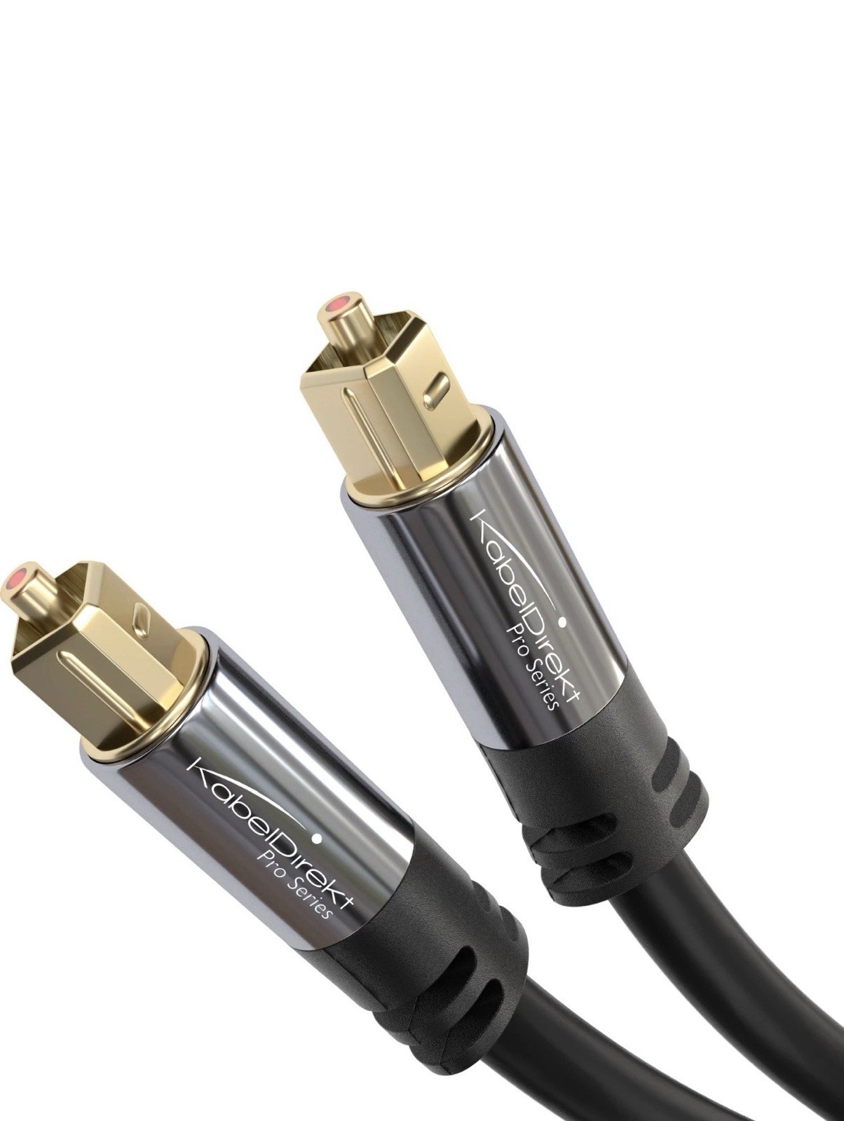 – Optical Audio Cable – 33ft – Designed in Germany – Digital Optical Audio Ca...