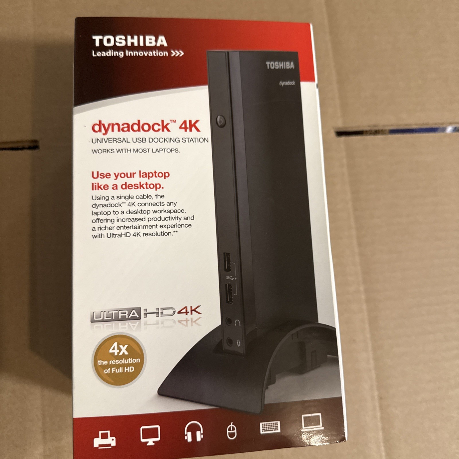NEW TOSHIBA DYNADOCK  4K. PA5217U-1PRP BRAND NEW
