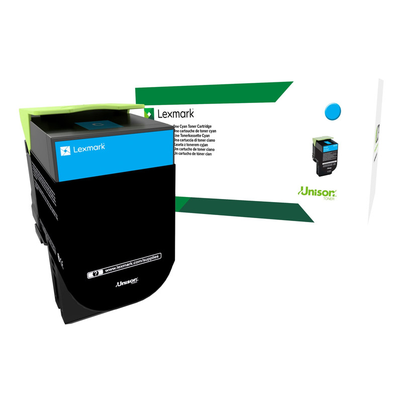 Lexmark 70C10C0 Cyan Return Program Toner 701C