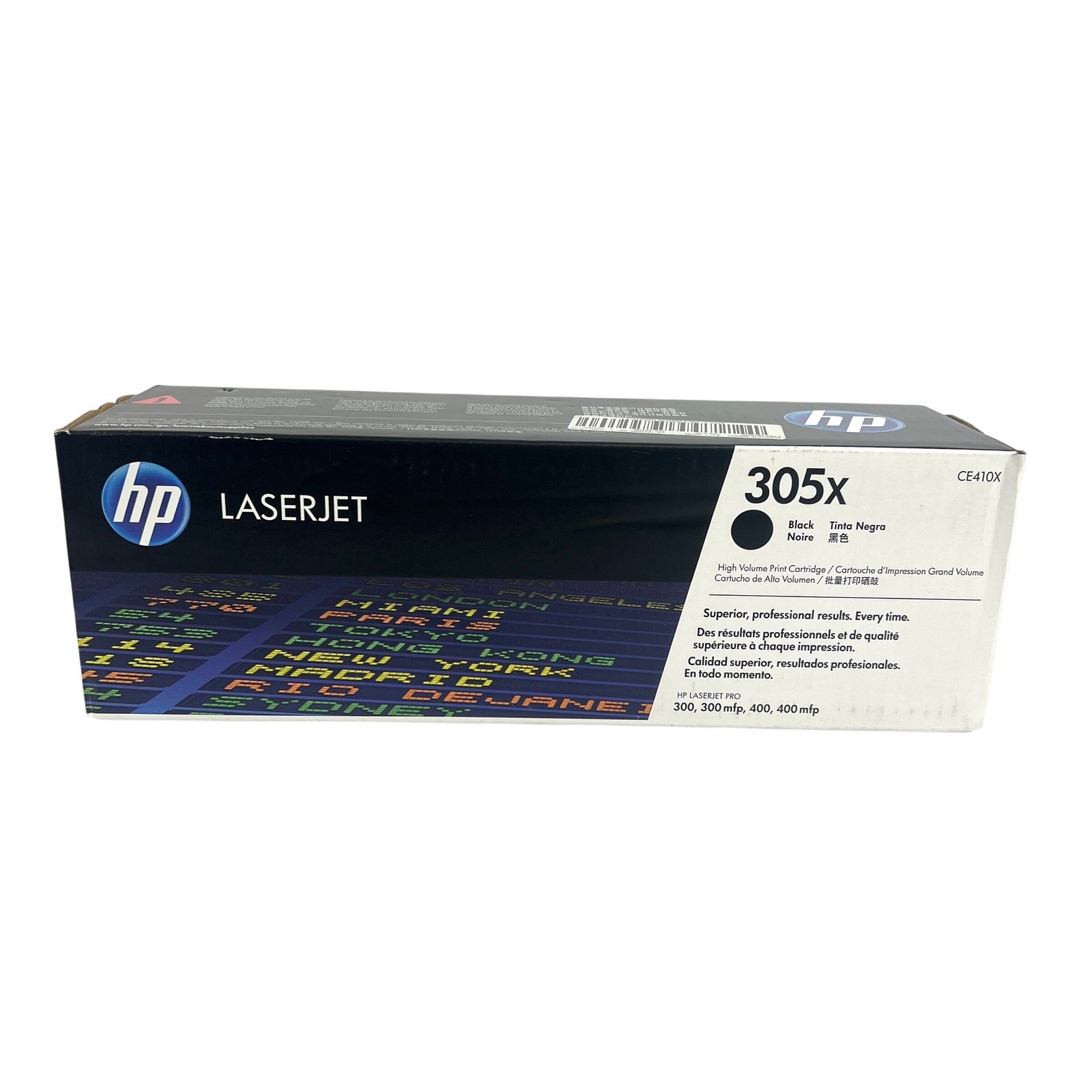 HP 305X Black High Yield LaserJet Toner Cartridge CE410X New Sealed