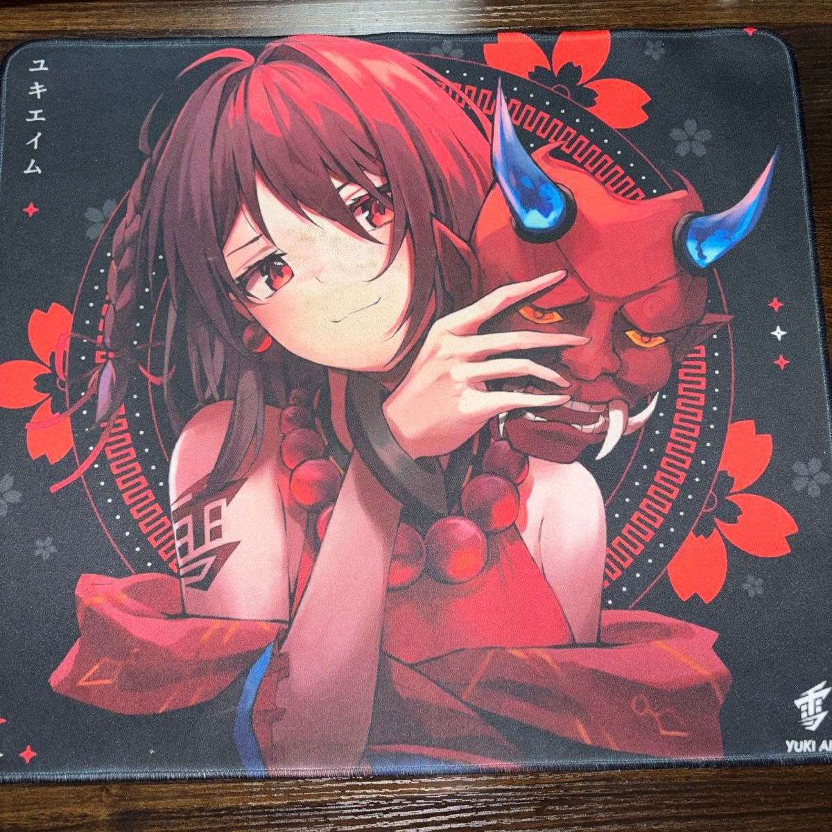 YUKI AIM 2022 DROP 1 LARGE ONI YUKI PAD LIMITED Black FPS YUKIAIM Mouse Pad Good