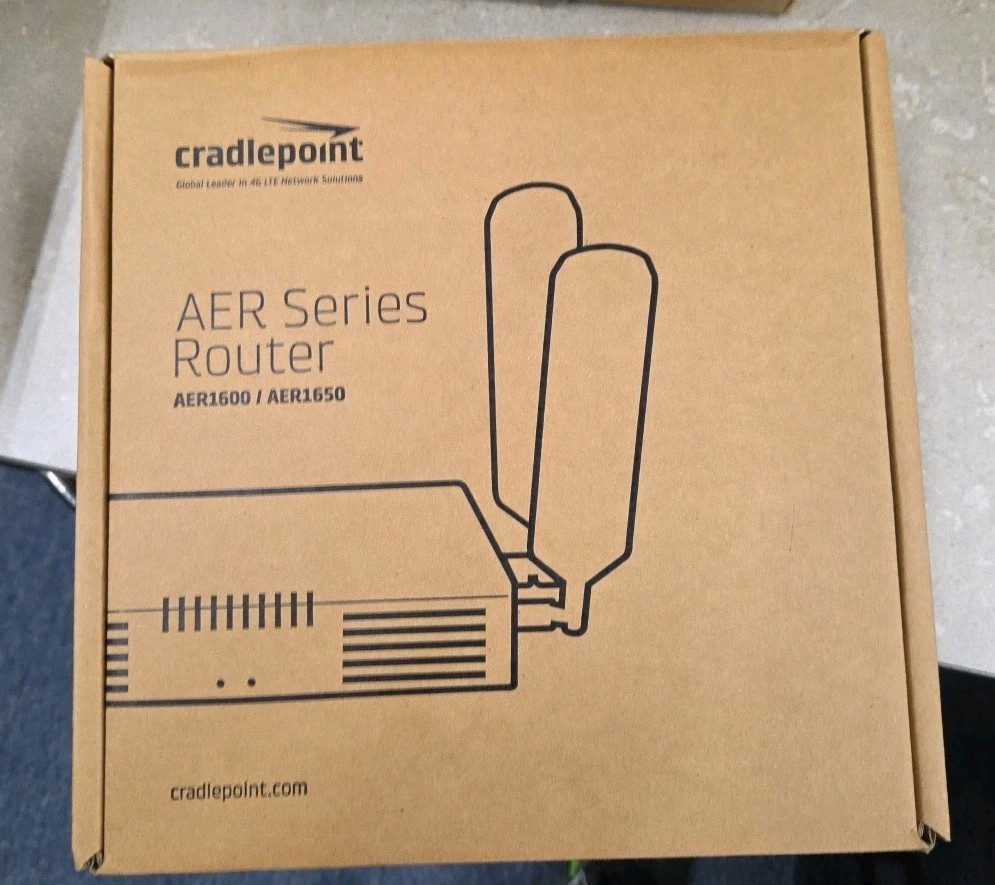 CradlePoint AER1650LP4 5 Ports 4G LTE Ethernet Router