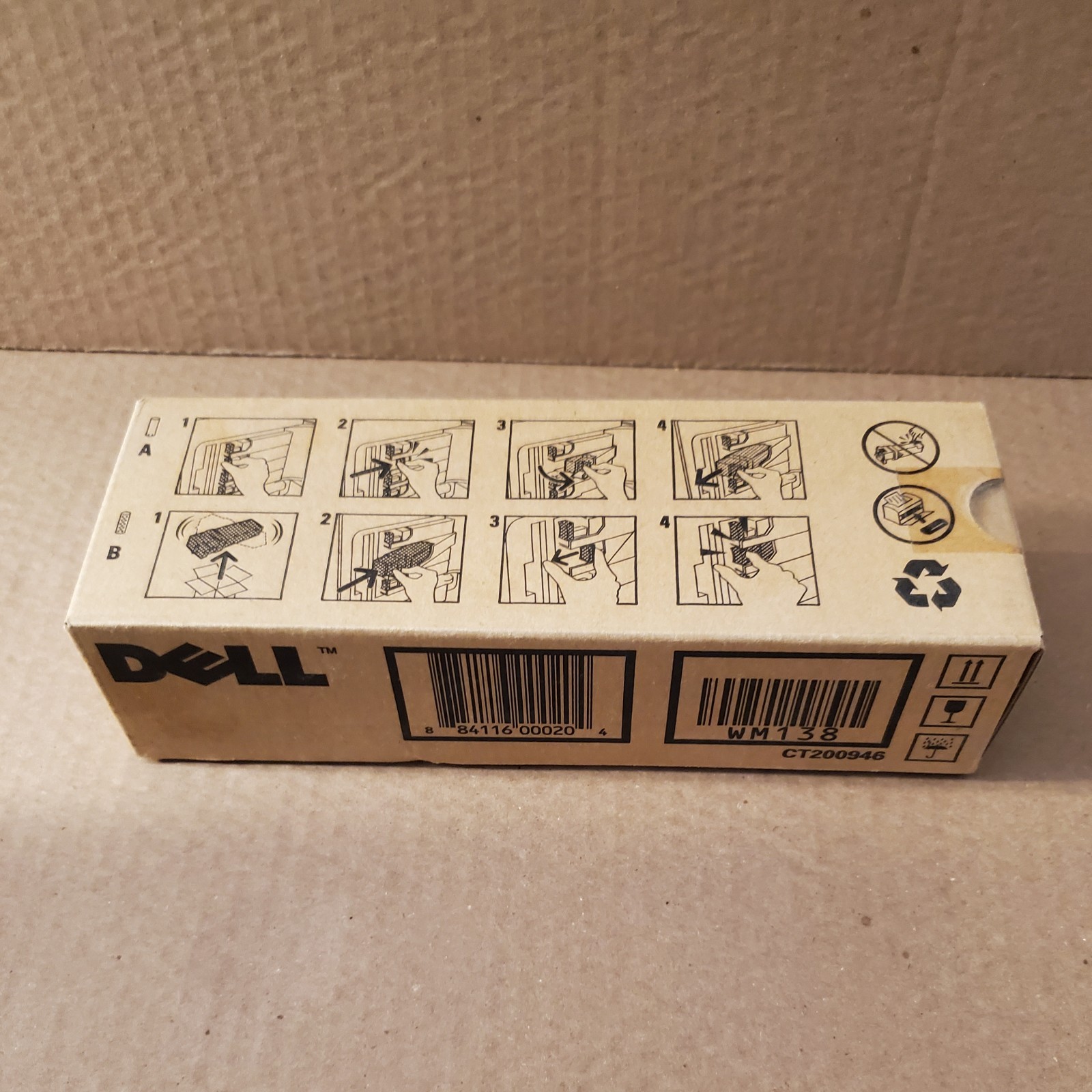 Dell 1320c Toner Cartridge Blue KU051 CT200945 New Genuine