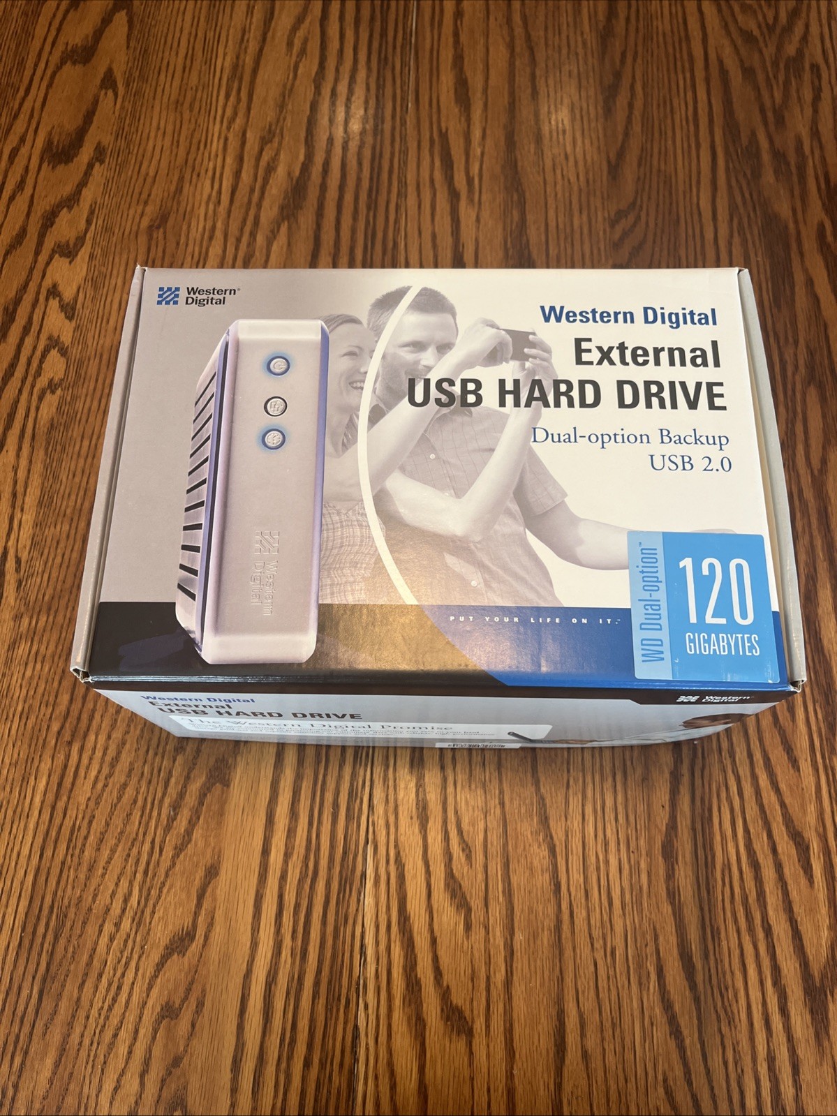 Western Digital 120GB External USB 2.0 Hard Drive Storage WD1200B015 NEW Dual