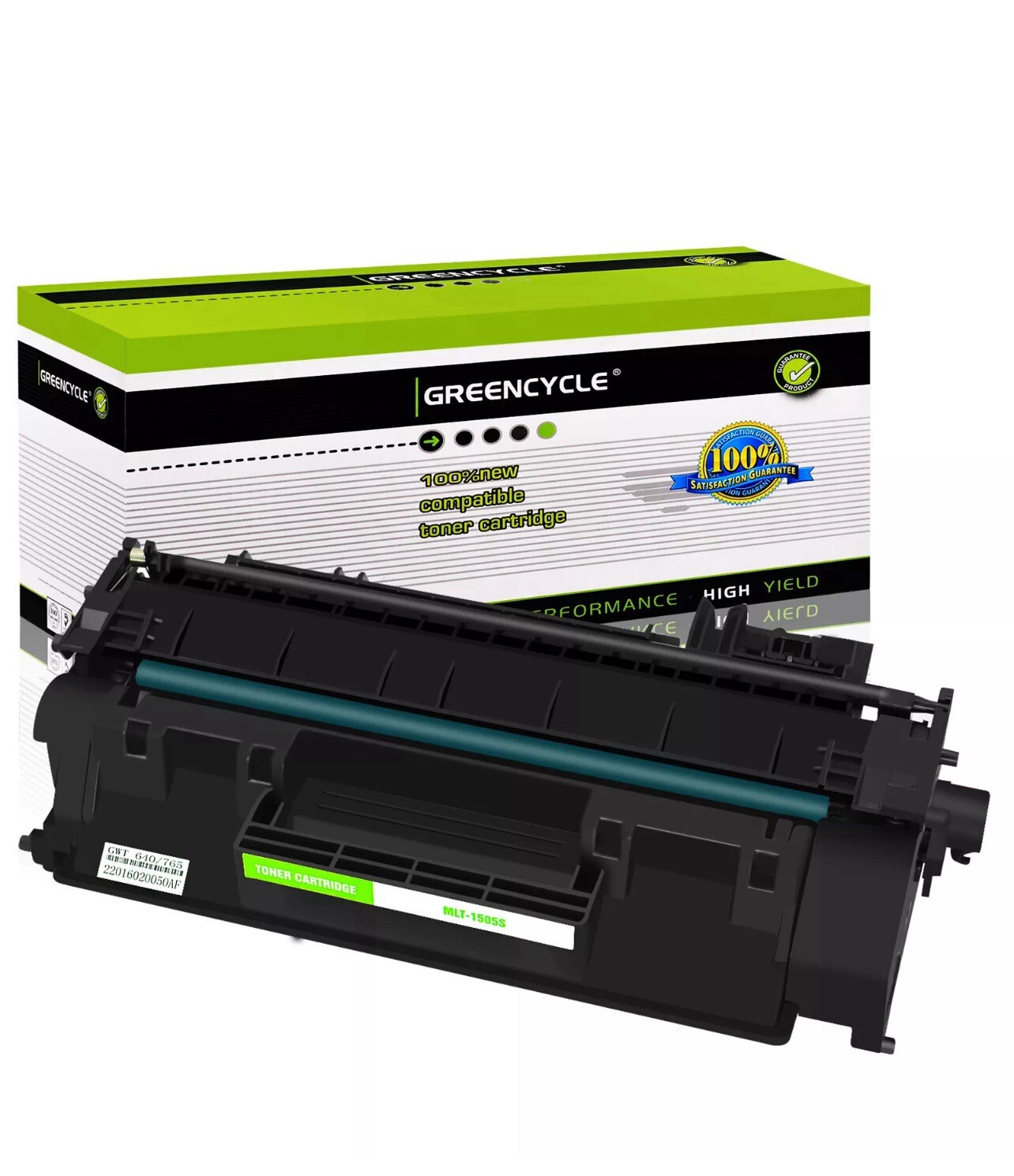 GREENCYCLE CF280A 80A Toner Cartridge Fit for HP LaserJet Pro 400 M401dne M401dw