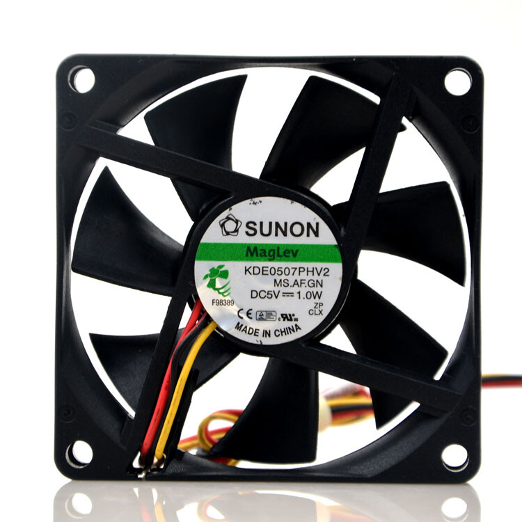 1pc SUNON KDE0507PHV2 5V 1.0W 7015 7CM 3-wire Cooling Fan Fast delivery