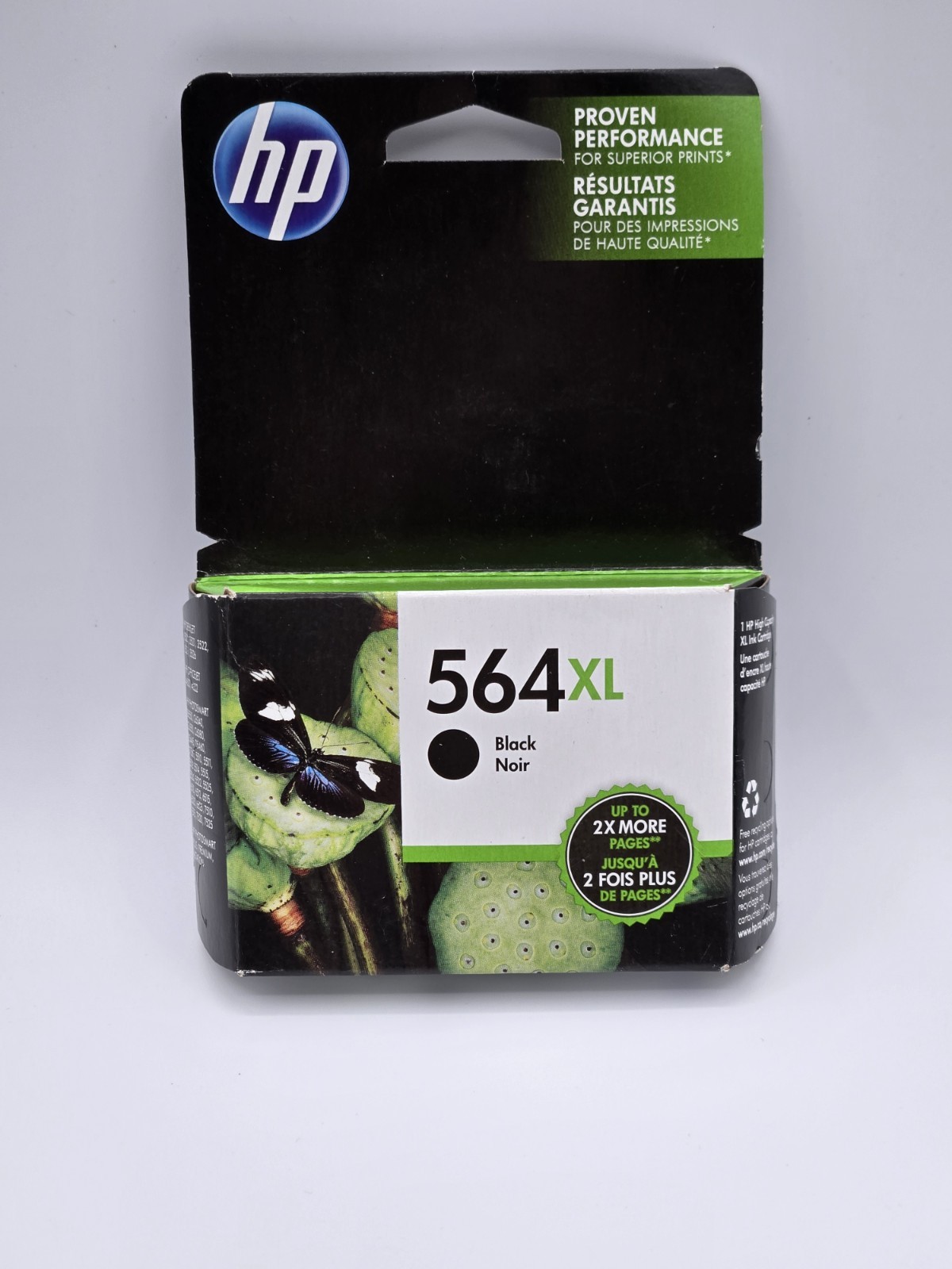 Exp 2019 Genuine HP 564XL CN684WN High Yield Black Ink Cartridge Sealed Exp 4/19