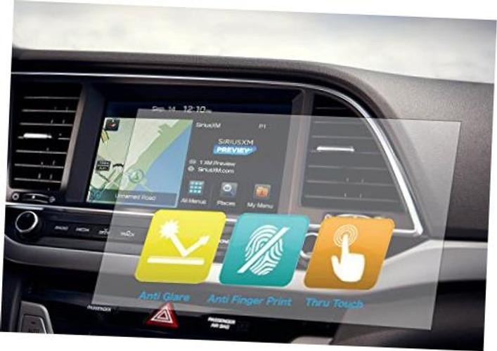 Universal Trimmable Screen Protector for All Fiat Navigation (3-Pack), Anti