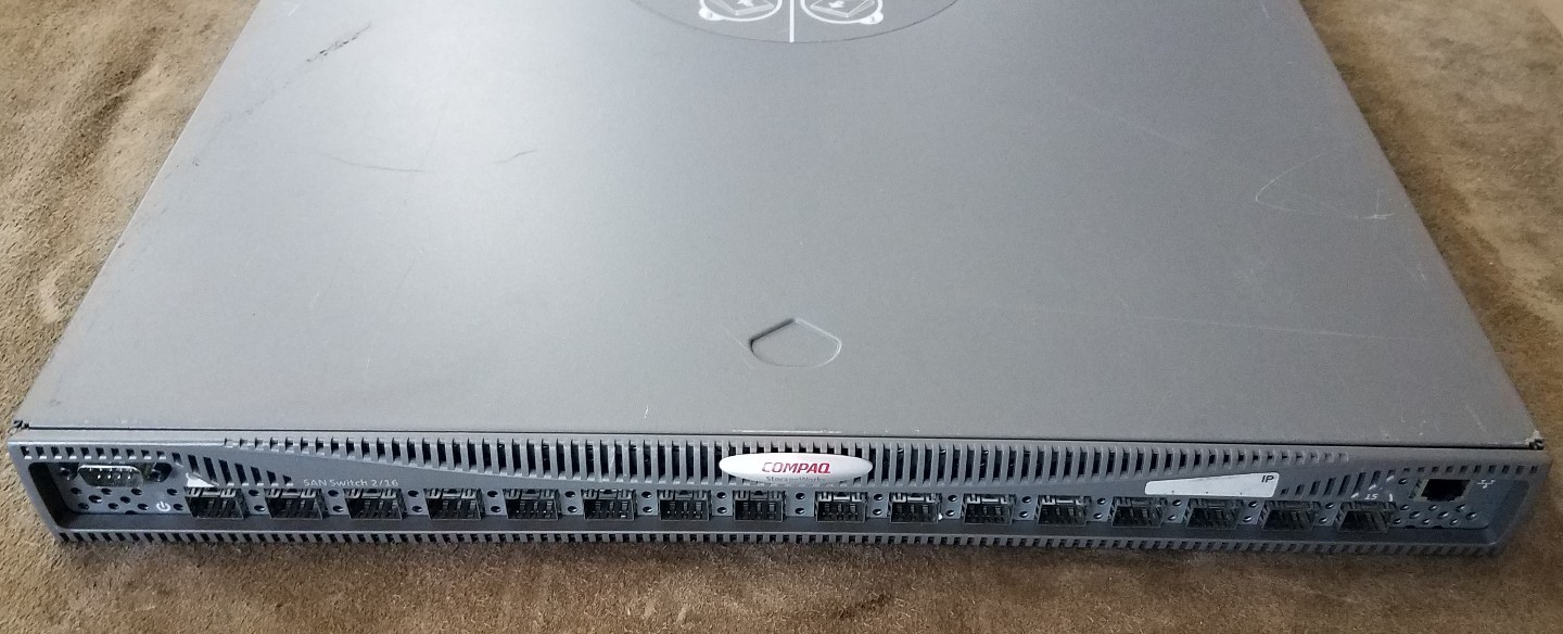 COMPAQ 287055-B21 HP Storageworks 16-Port 2GB Fiber Channel SAN SWITCH Fan Noise