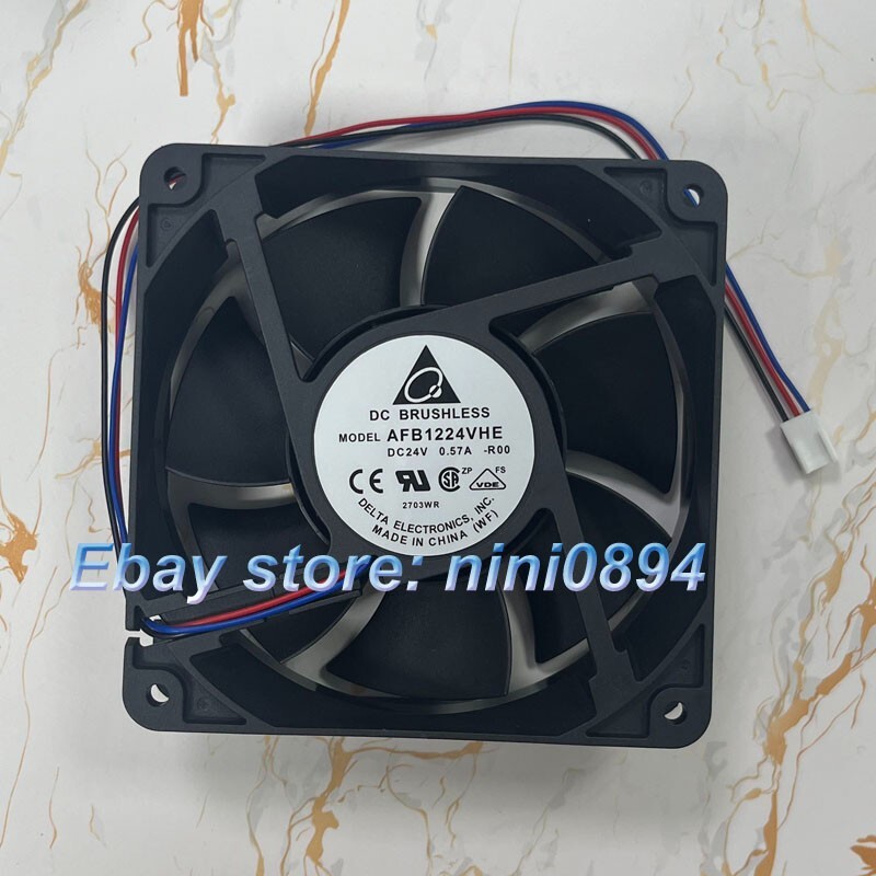 DELTA AFB1224VHE 12038 DC24V 0.57A 120*120*38M 3-Pin Inverter Cooling Fan