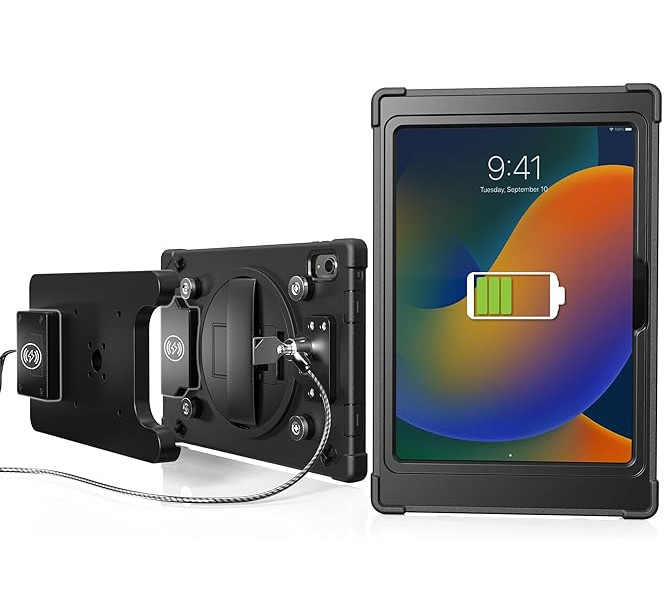 iPad 10th Generation Compatible  Wireless Magnetic Charging Case with Security