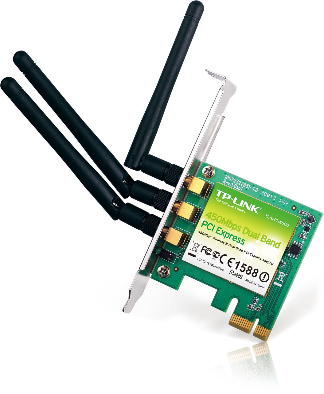 TP-Link N900 Wireless Dual Band PCI Express Adapter TL-WDN4800 NEW