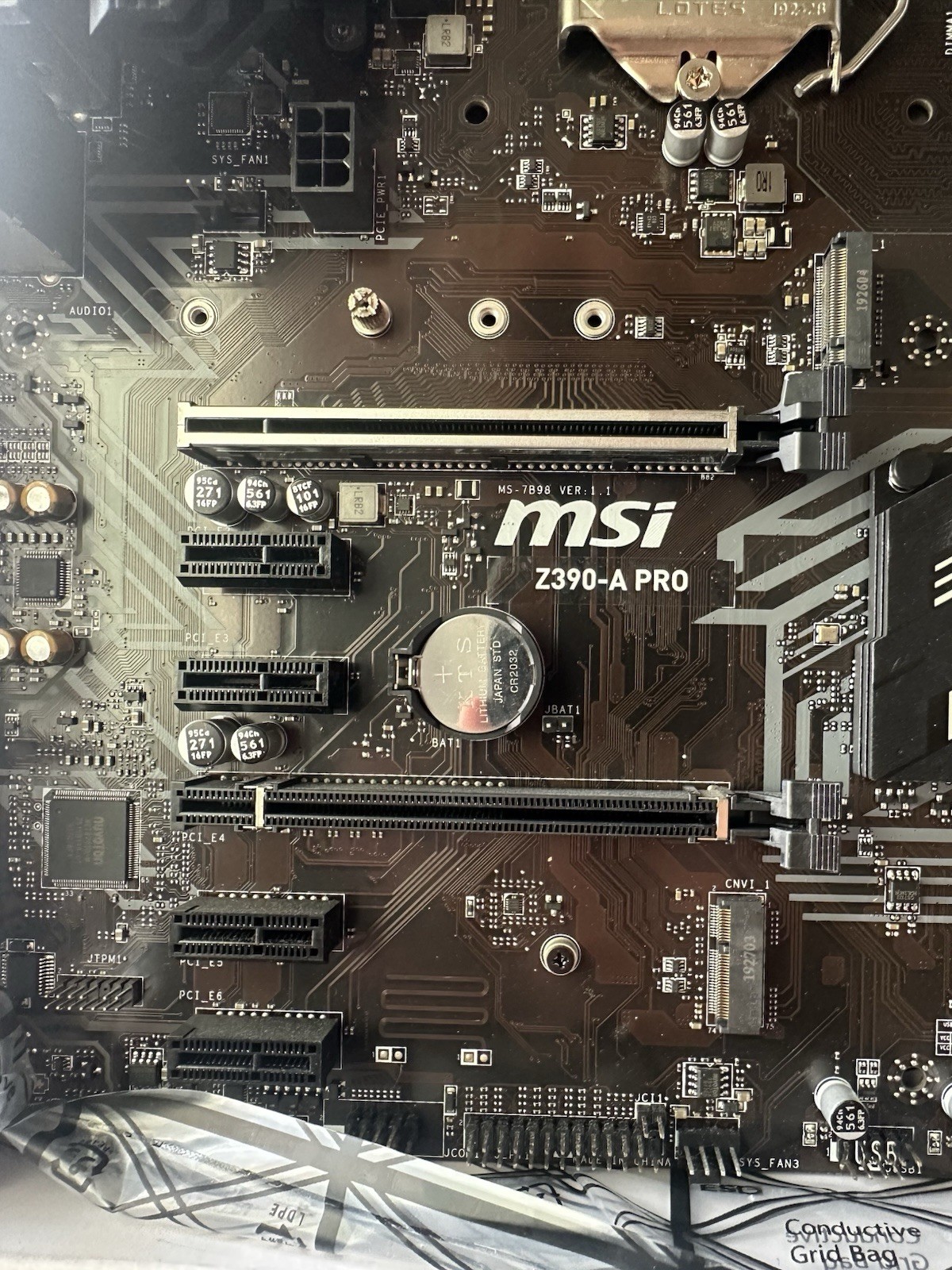 MSI Pro Z390-A Pro LGA 1151 Intel Z390 ATX Motherboard