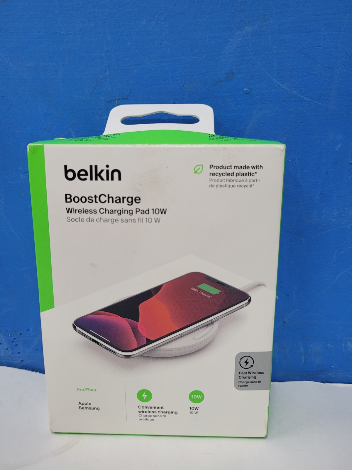 Belkin Boost Charge 10W Wireless USB Charging Pad - White