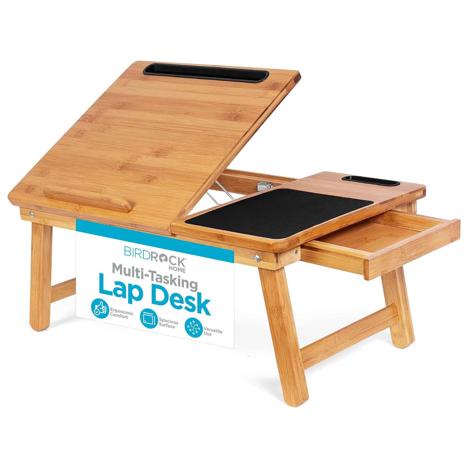 Multi Tasking Laptop Bed Tray | Lap Desk Supports Laptops Up to 18 Inches (Na...