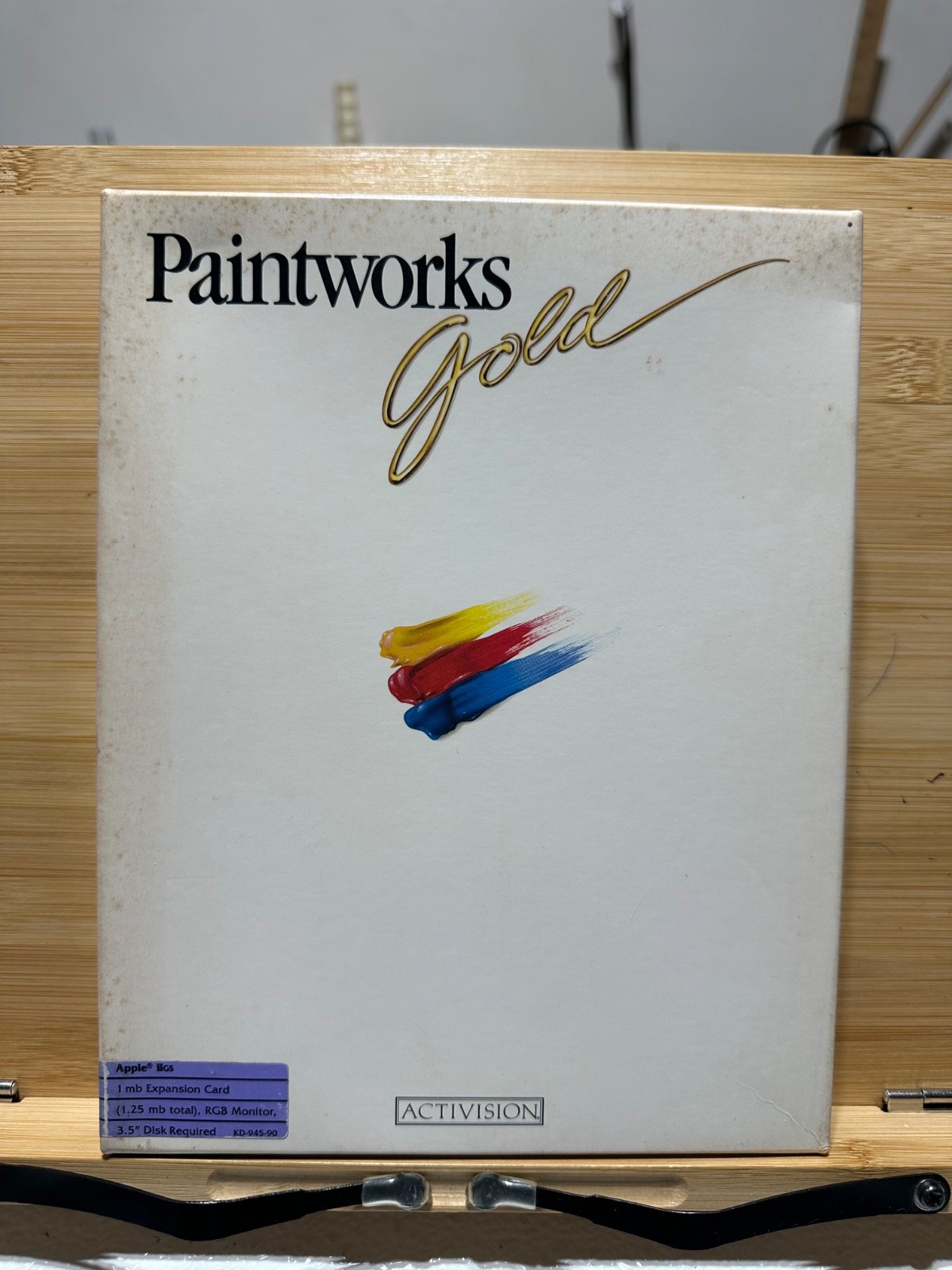 Paintworks Gold Activision Apple IIGS CIB