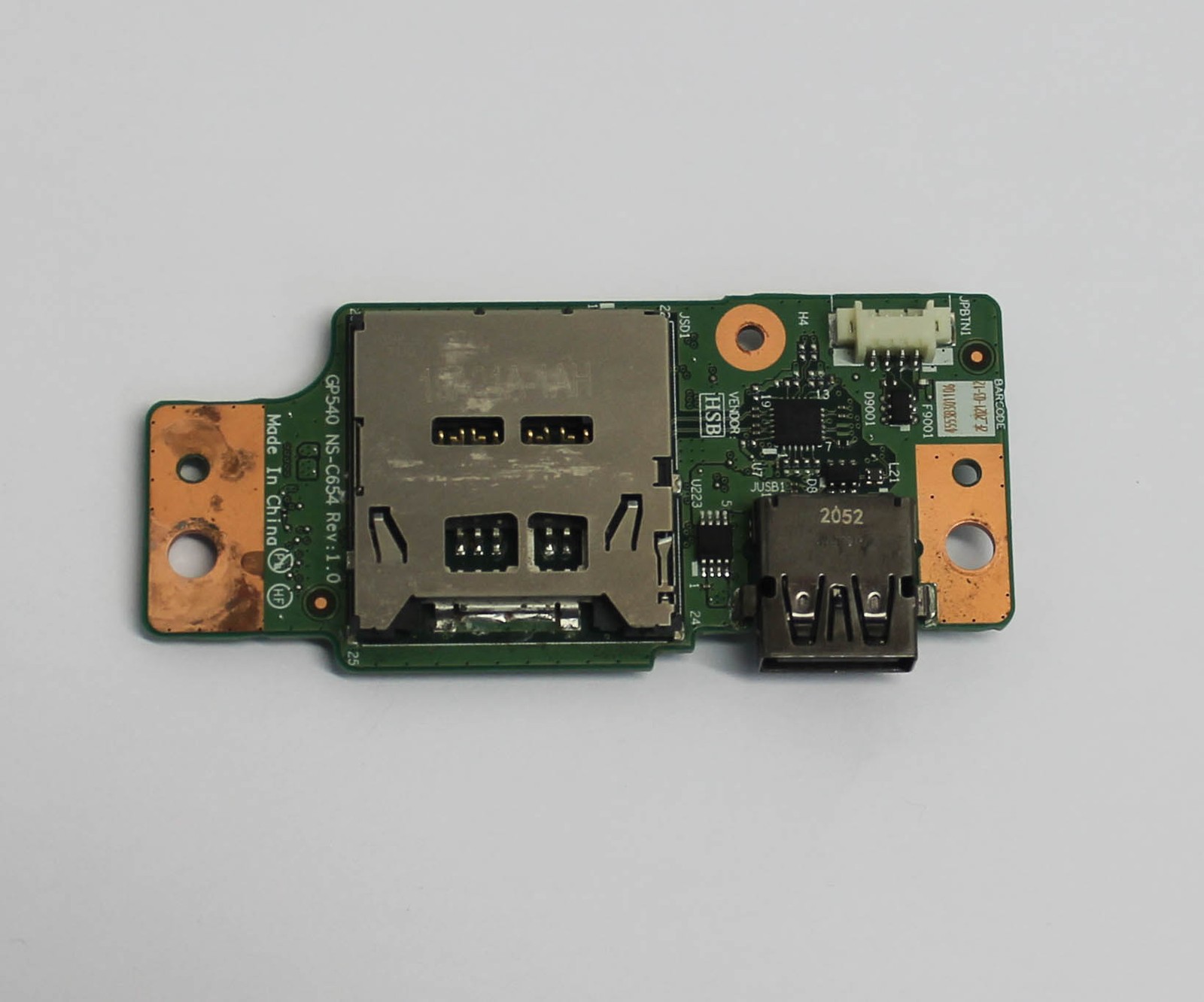 5C50Z44696 Lenovo ThinkPad P15 Gen 1 USB Card Reader IO Board Grade A