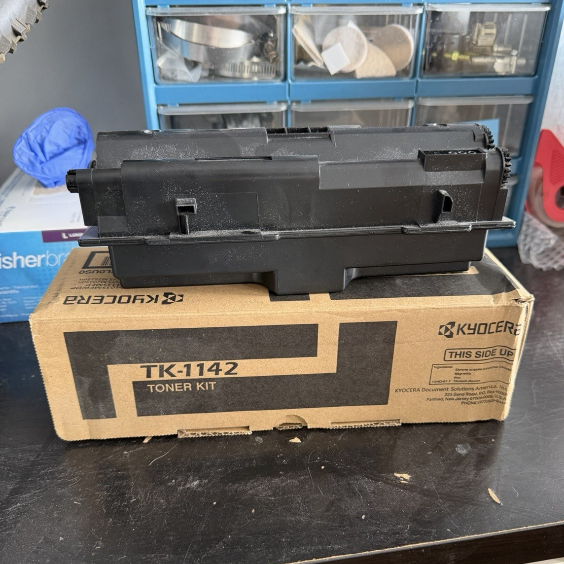Kyocera TK-1142 Black Laser Toner Cartridge (MPN TK-1142, 1T02ML0US0)