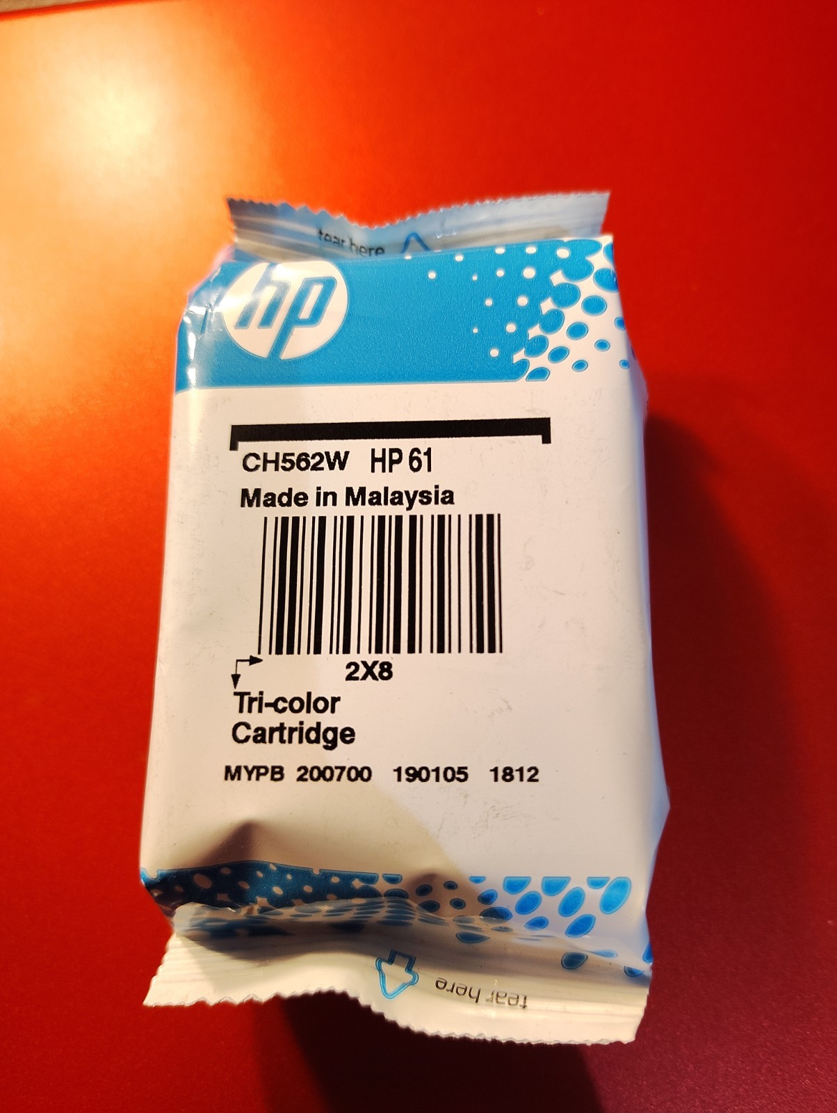 HP 61 Tri-Color Ink Cartridge OEM Genuine New Sealed