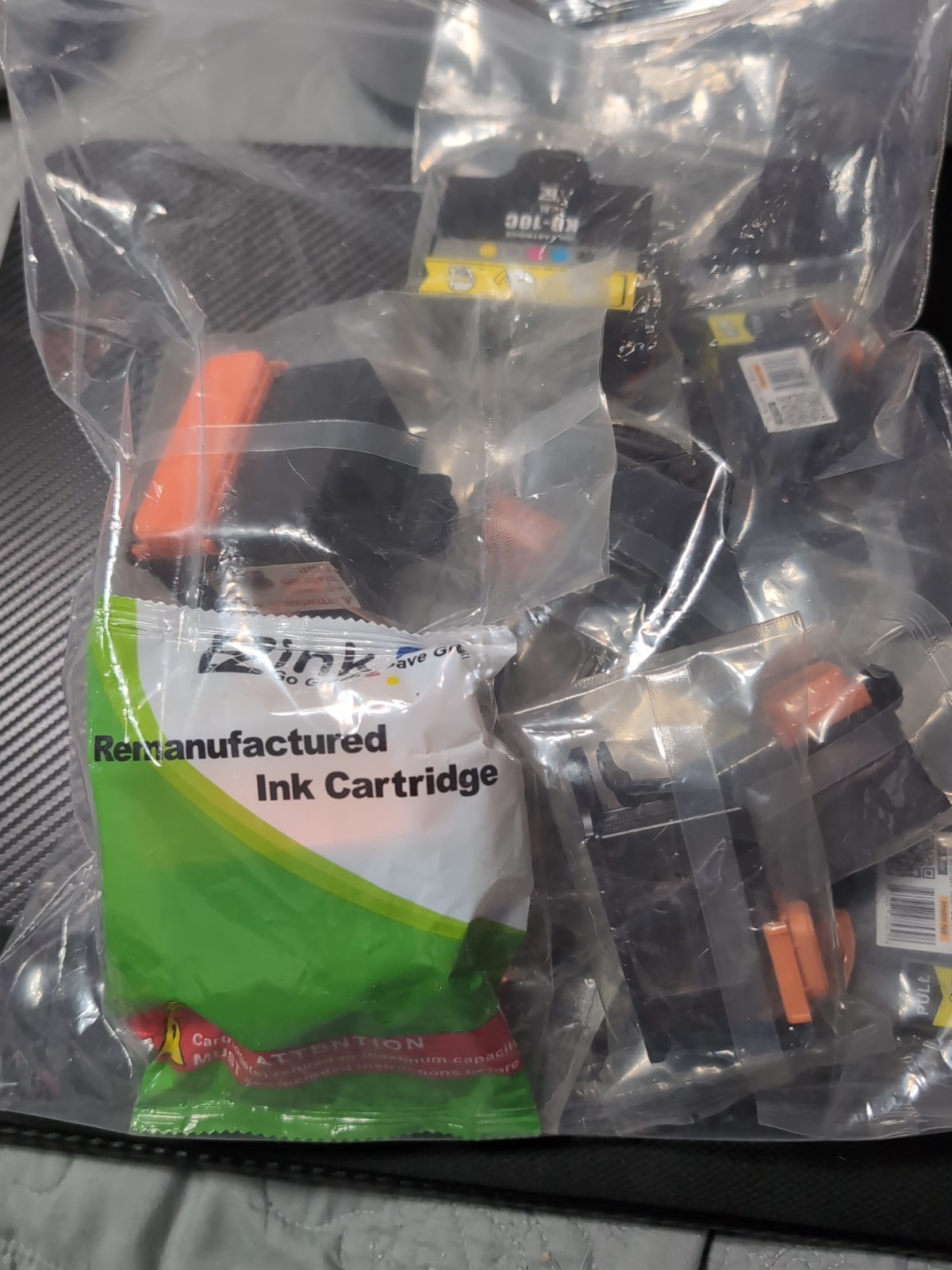  Lot Of 11 Kodak Ink Printer Cartridges 4 Color KD-10C XL & 7 Black KD-10BK XL