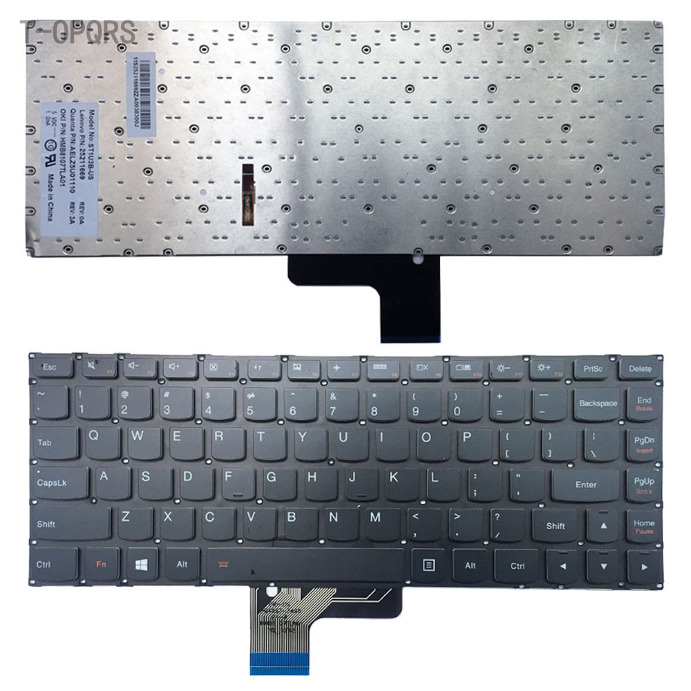 Laptop US keyboard FOR LENOVO Ideapad U430 U430P U330 U330P U330T with backlit