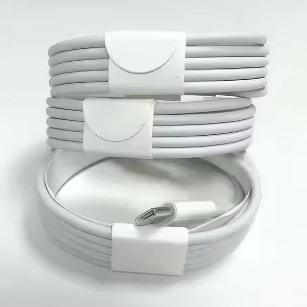 (3 PCS) USB-C to USB-C Fast Charge Cable 1m White 5V Universal Compatibility
