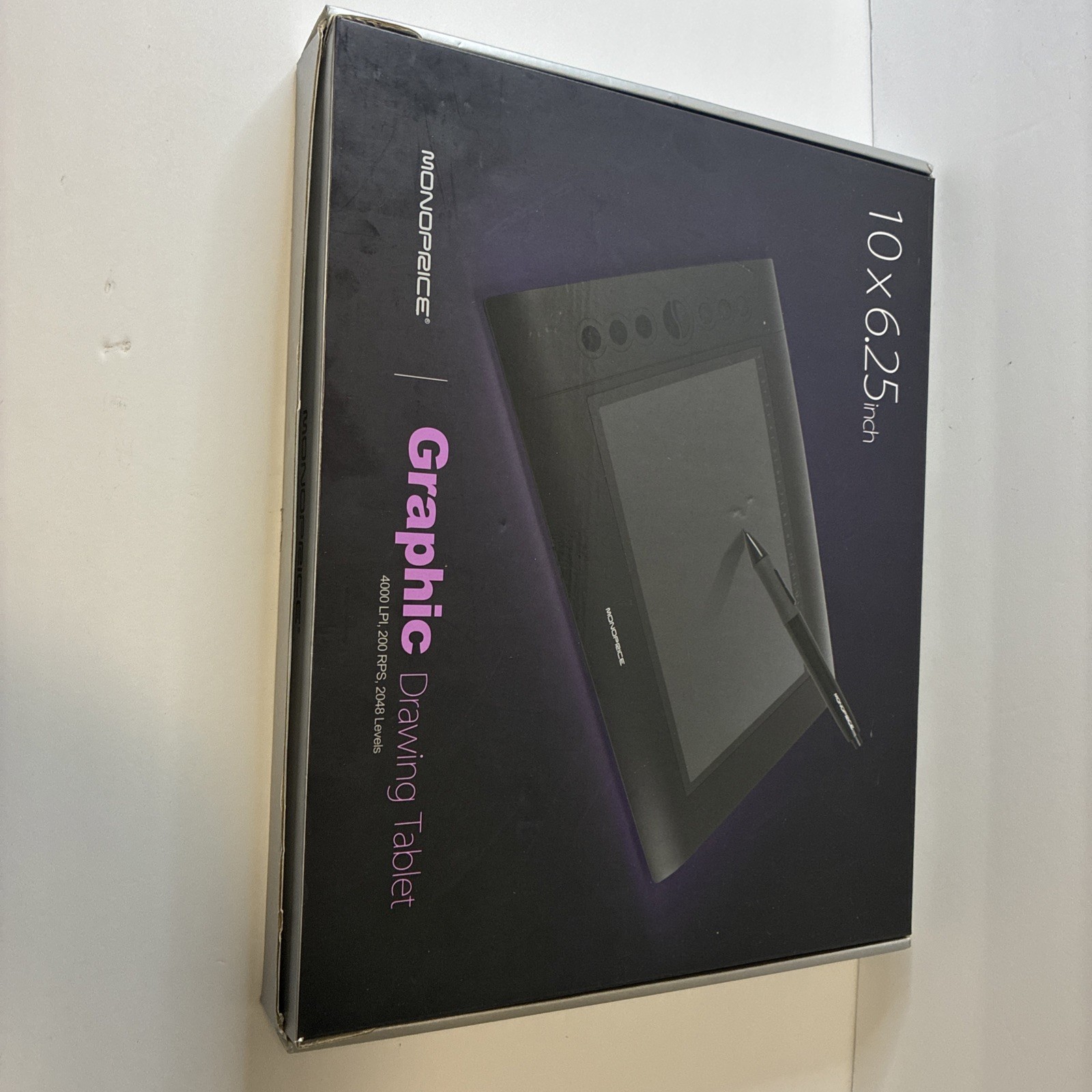 Monoprice 10 x 6.25-inch Graphic Drawing Tablet Missing Disc