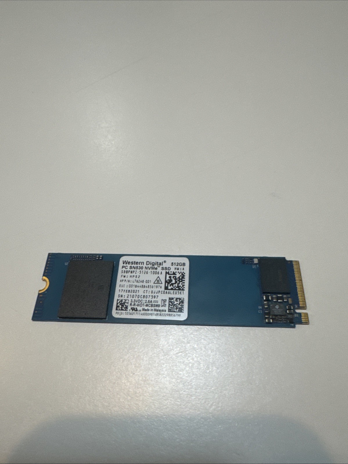 Western Digital 512GB SSD