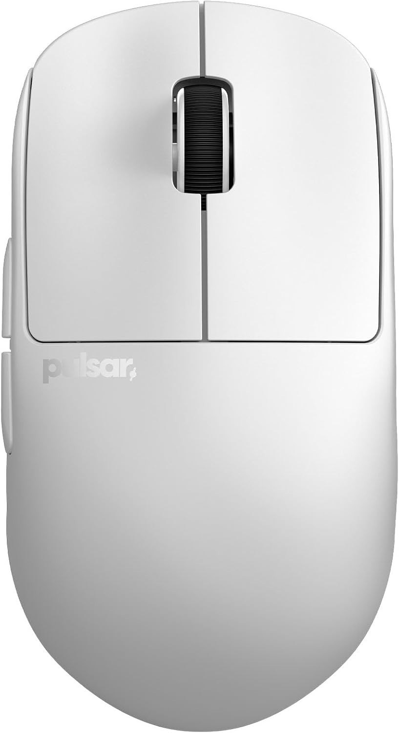 Pulsar Gaming Gears X2H Wireless Gaming Mouse, 54g, 26000 DPI, PAW3395 - White
