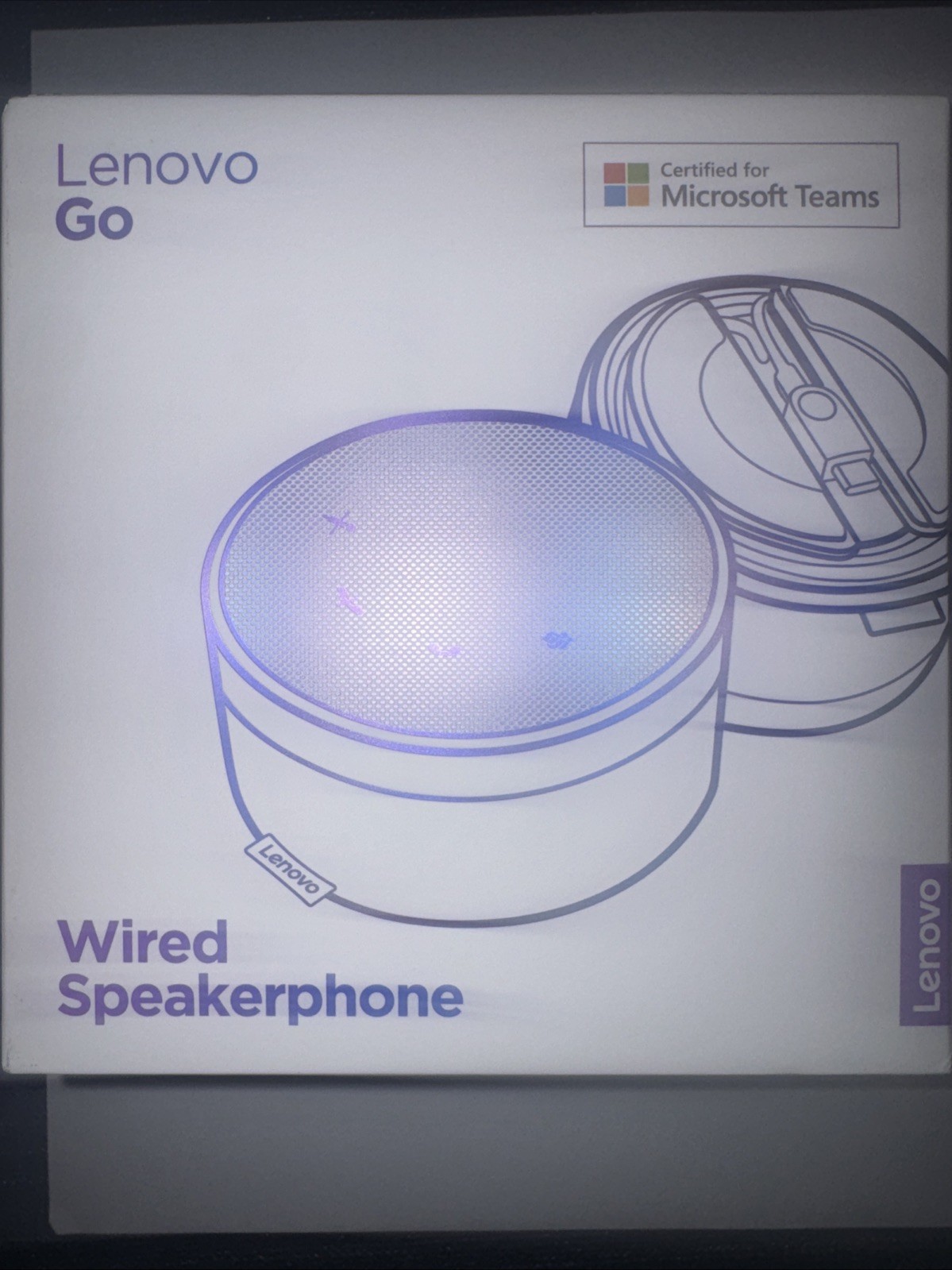 Lenovo Go Wired Speakerphone 4XD1C82055