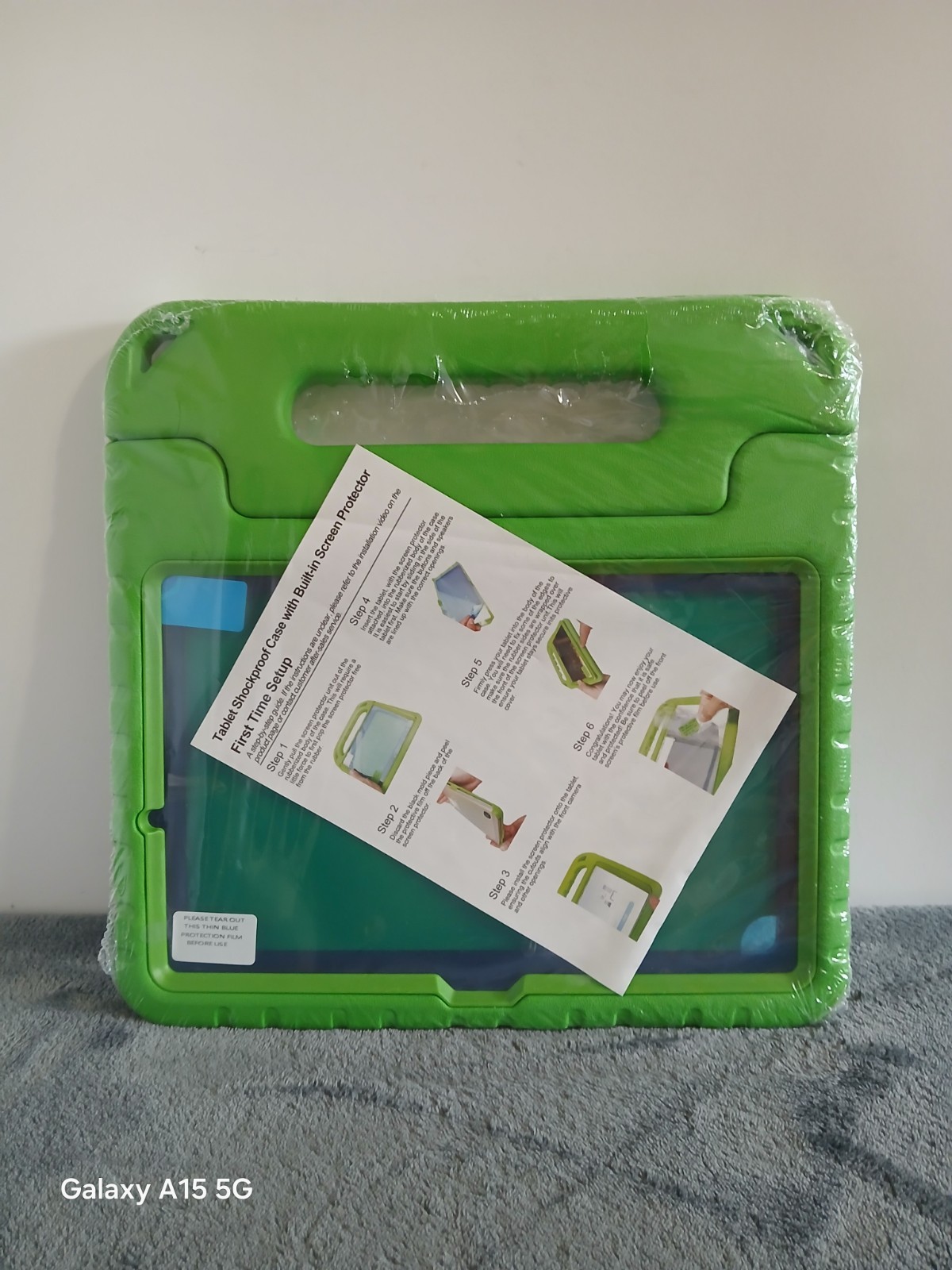 Tablet Shockproof Case With Built-in Screen Protector