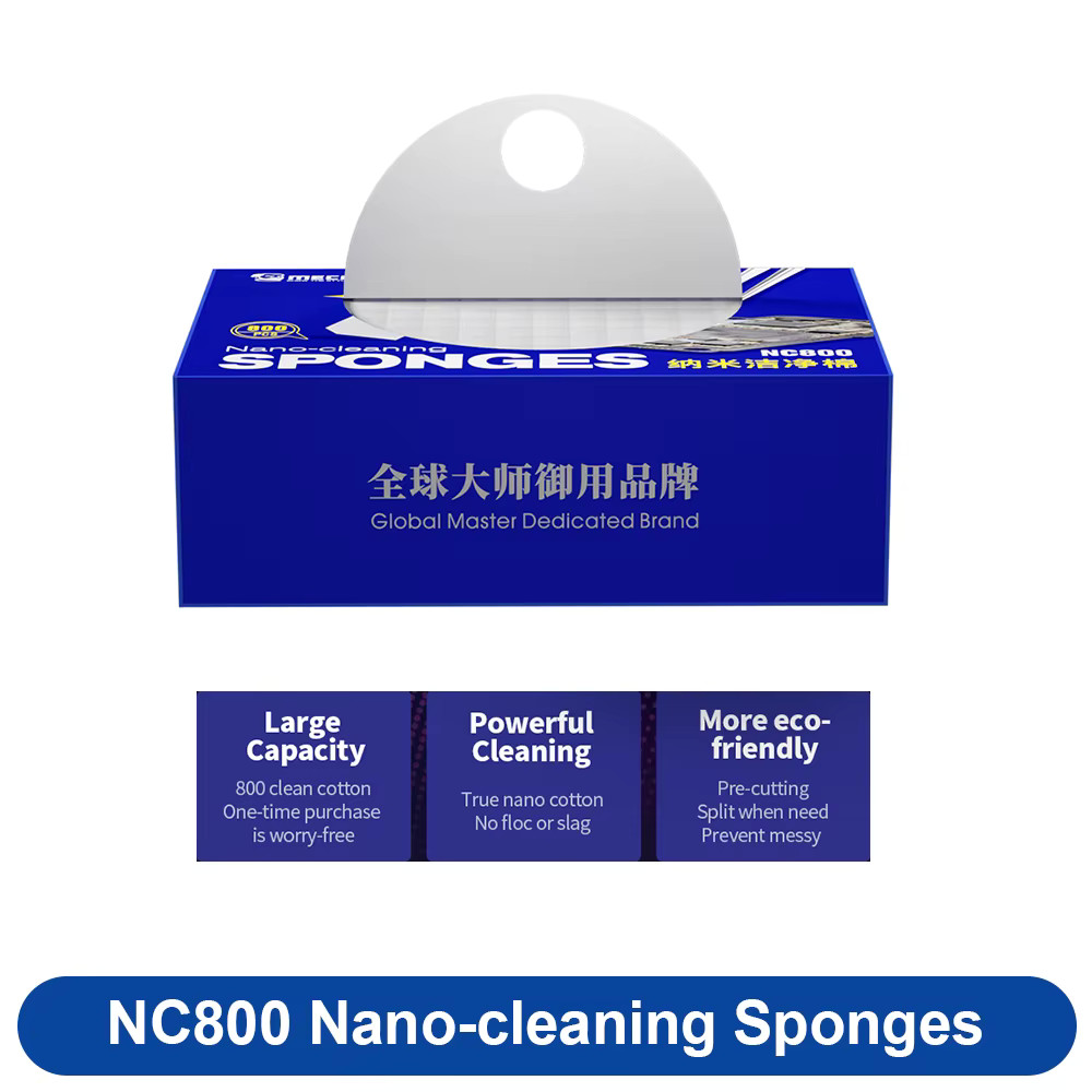 MECHANIC NC800 Nano cleaning Sponges High Density Cotton No Slagging for PCB