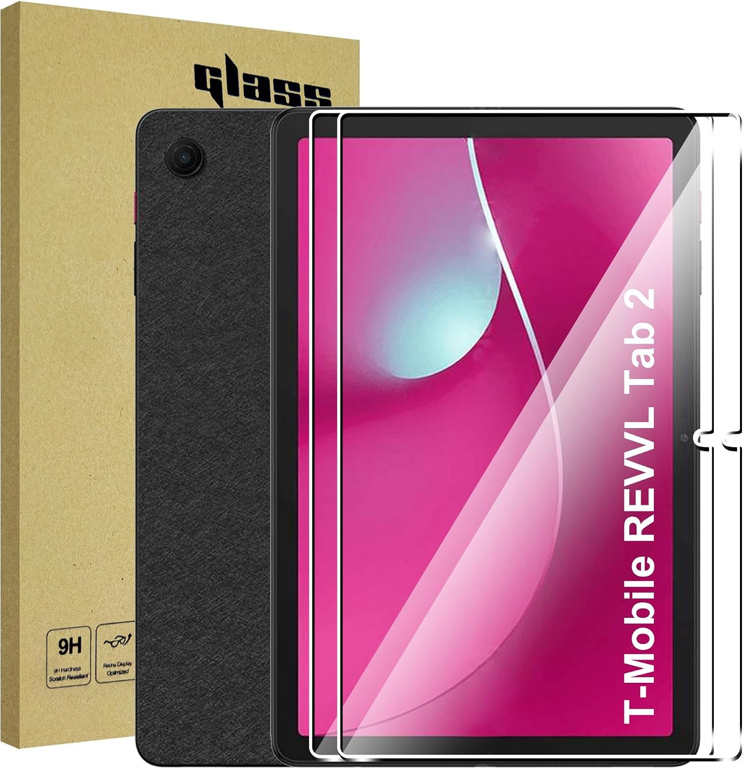 Sleeve for 10.1 inch Tablet, 9H Hardness, Anti-Scratch, Tempered Glass Film