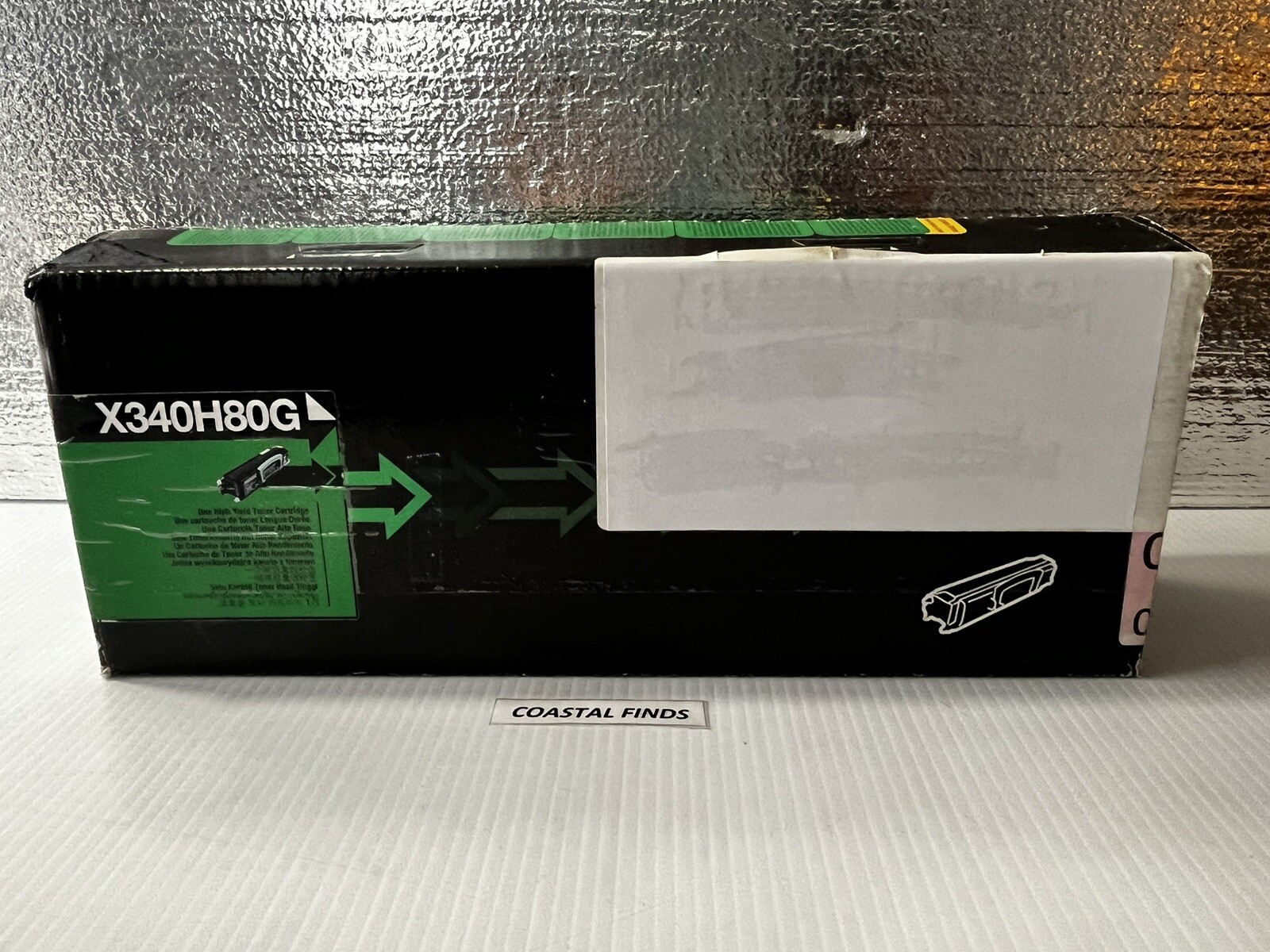 Lexmark X340H80G Black Toner HIGH YIELD OEM NEW Sealed X340 X342