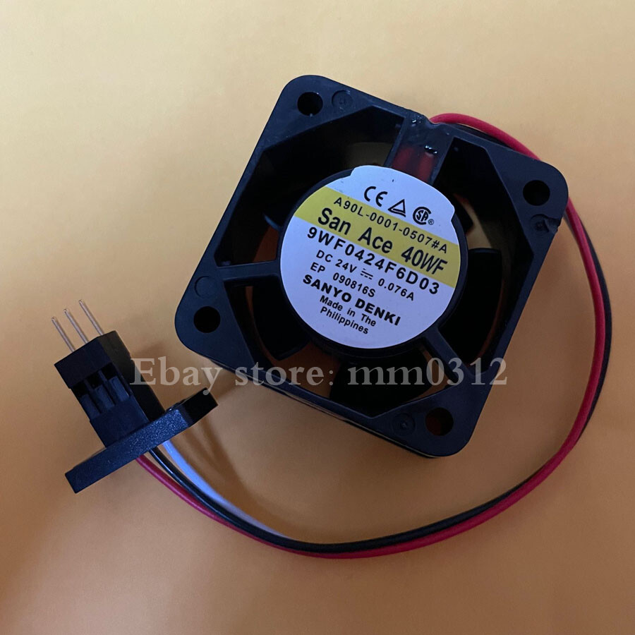 FANUC A90L-0001-0507#A 40*40*20MM 24V 0.076A San Ace 40WF 9WF0424F6D03  Fan