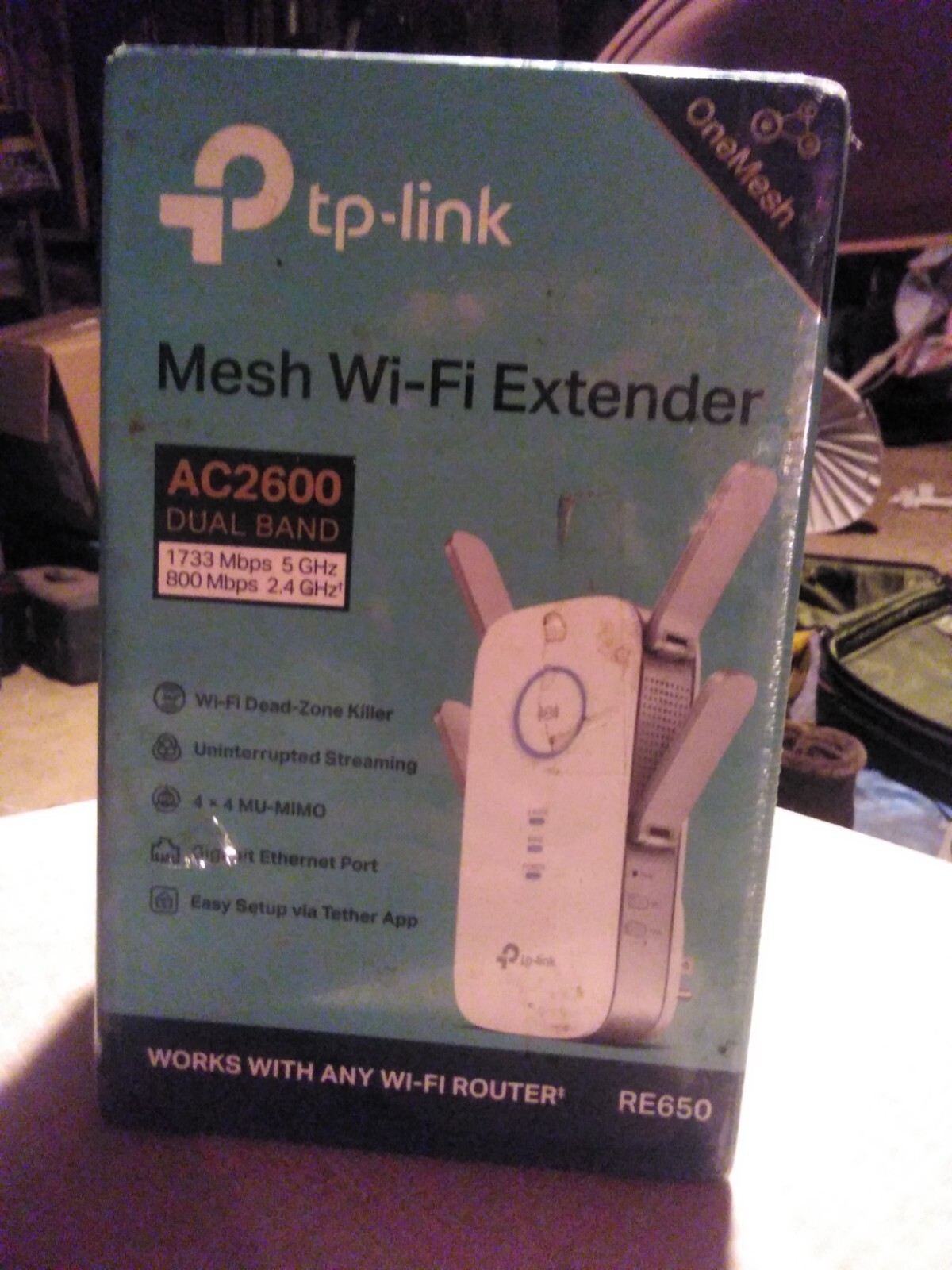 TP-LINK RE650 Wi-fi Range Extender AC2600 Dual Band