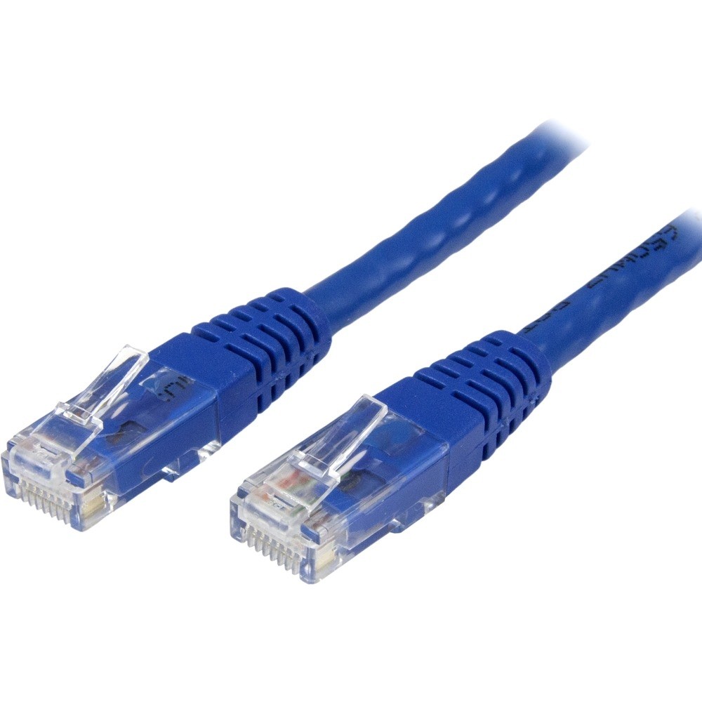 Startech C6PATCH20BL 20ft CAT6 Ethernet Cable 10 Gigabit Molded RJ45 650MHz