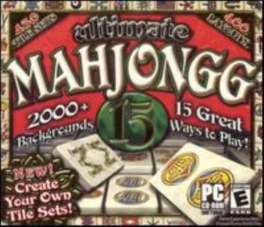 Ultimate Mahjongg 15 PC CD match tile symbols mahjong map pyramid matching game