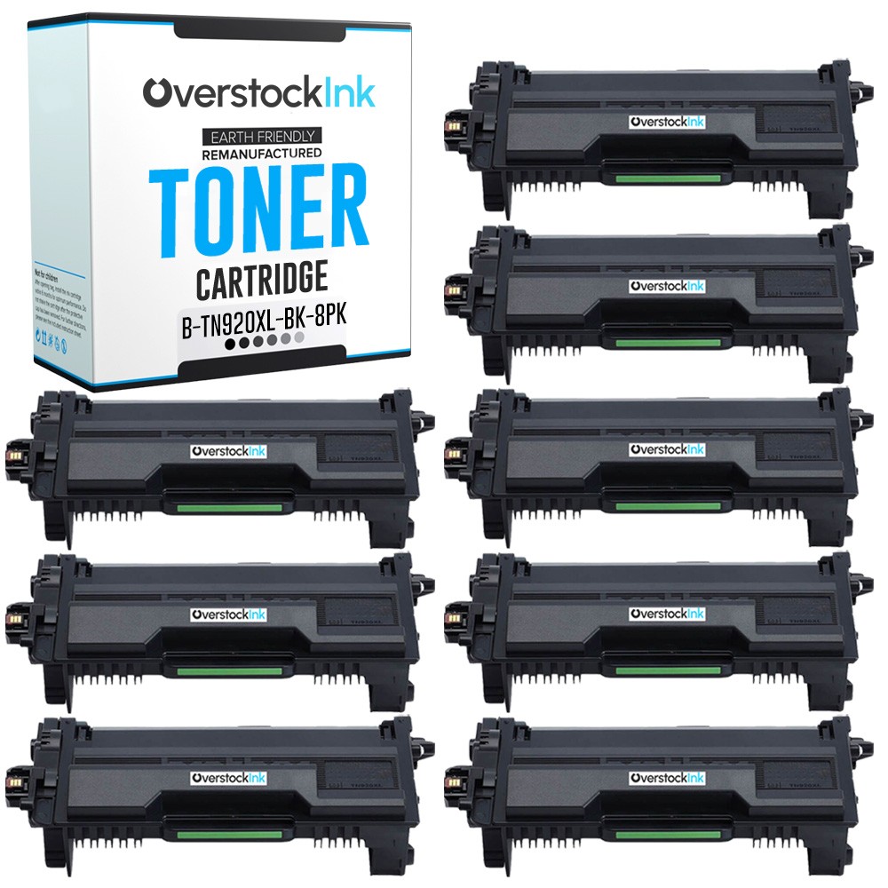 8PK Compatible OSI TN-920XL Cartridge fits Brother HL-L6210DWT L6217DW L6310DW