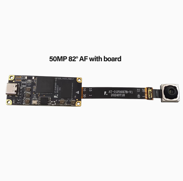 50MP IMX766 USB Camera Module PDAF Auto Focus 82°/100° 30fps 8120*6120 FPC Cable