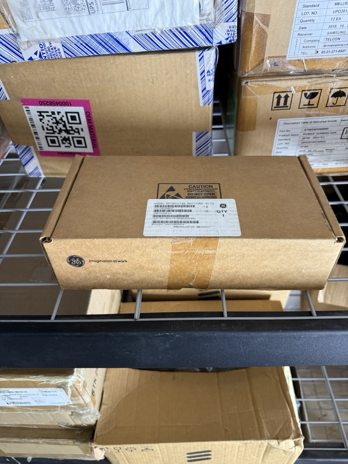 NEW EP1000-UTEZ  GE POWER ELECTRONICS 48 VDC RECTIFIER  SPS POWER SHELF CC109165