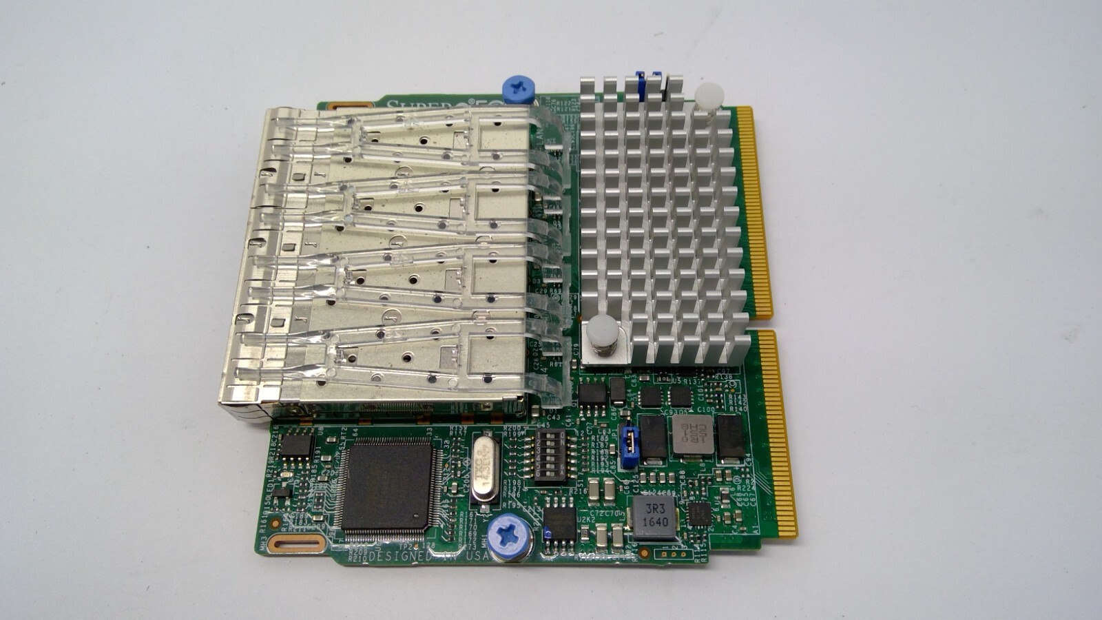 Supermicro AOC-MTG-i4SM SIOM Quad Port SFP+ PCIe Ethernet Adapter
