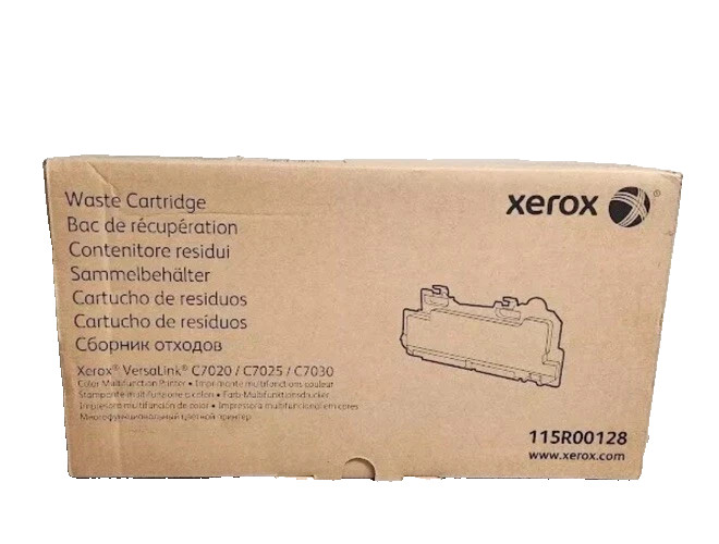 Genuine Xerox 115R00128 Waste Cartridge for C7020 / C7025 / C7030